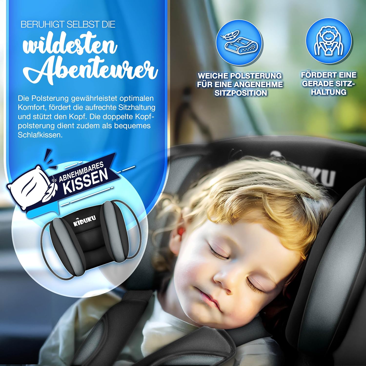 Thumbnail 2 de KIDUKU Kindersitz 9-36 kg 64–70 cm