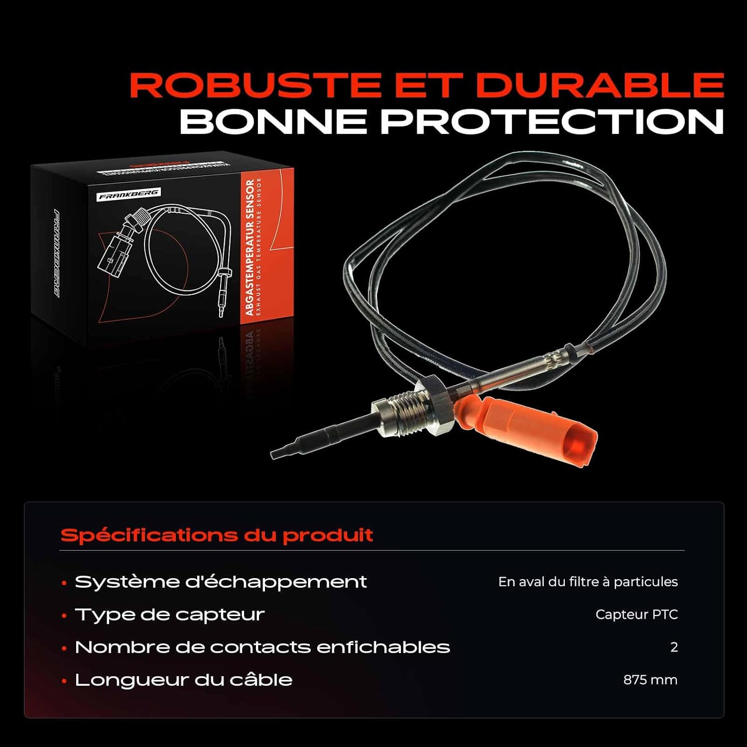 Thumbnail 3 de Capteur température après catalyseur 03L906088CC