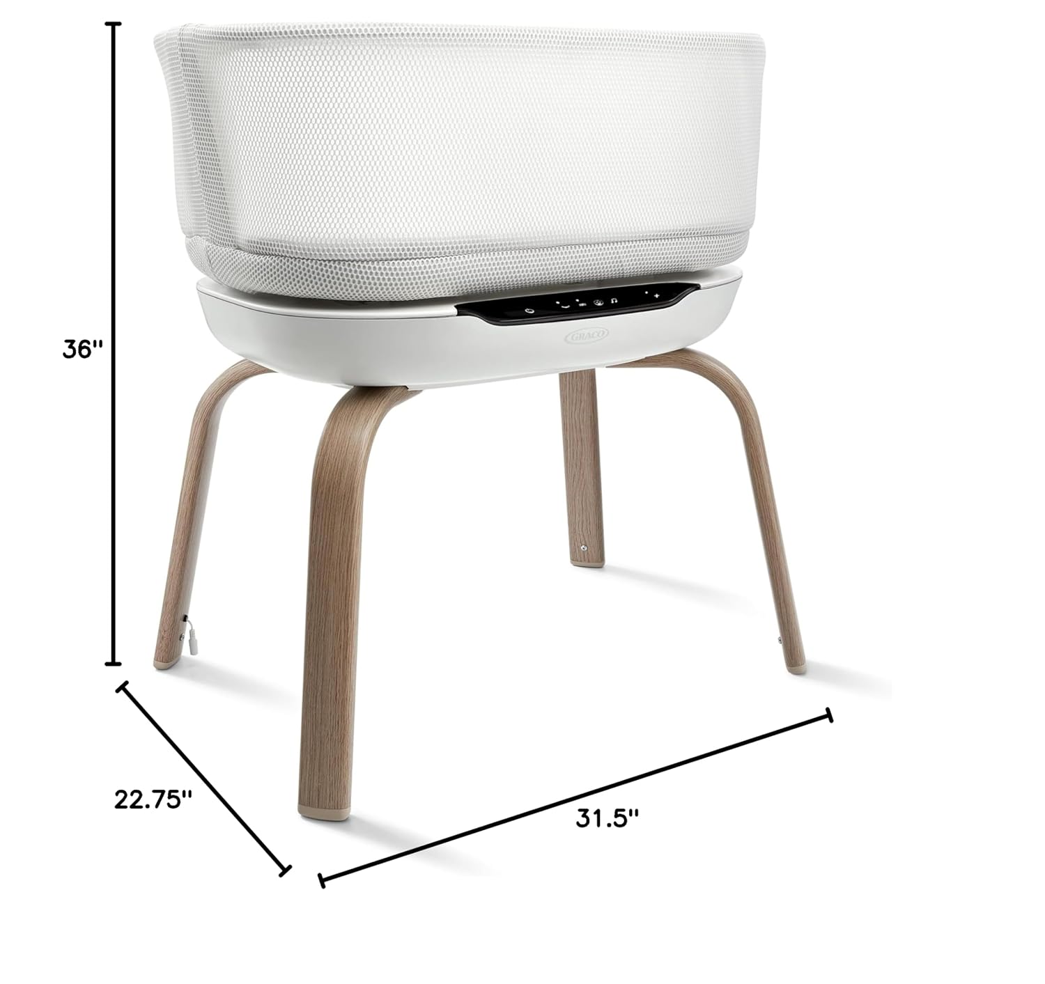 Thumbnail 5 de Graco SmartSense Soothing Baby Bassinet 6M