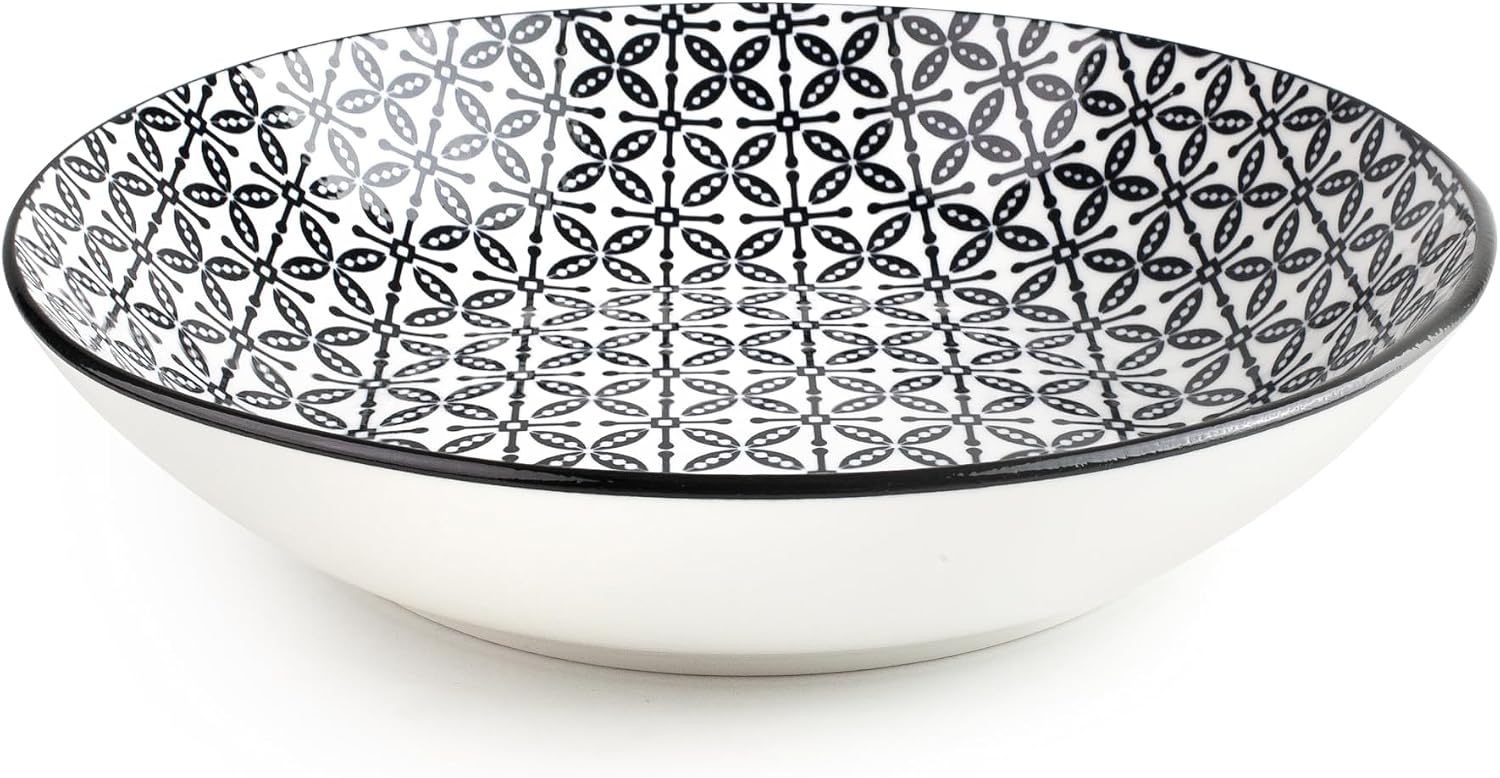 Detalle 1 de IBILI Bavaria 693520 – 12-częściowy zestaw porcelanowych talerzy dla 4 osób
