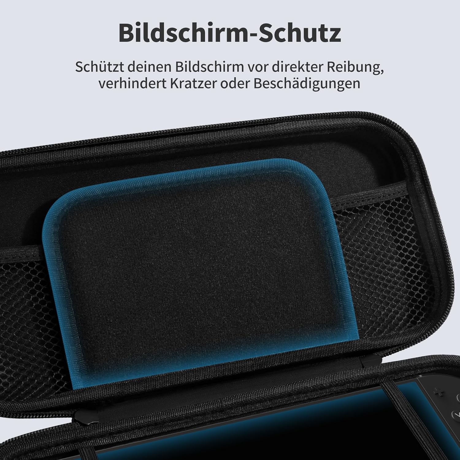 Thumbnail 3 de PALPOW Switch 2 Tasche & Schutzfolie-Set – Slim Travel Hard Case Bundle mit gehärtetem Panzerglas und 10-in-1 Zubehör