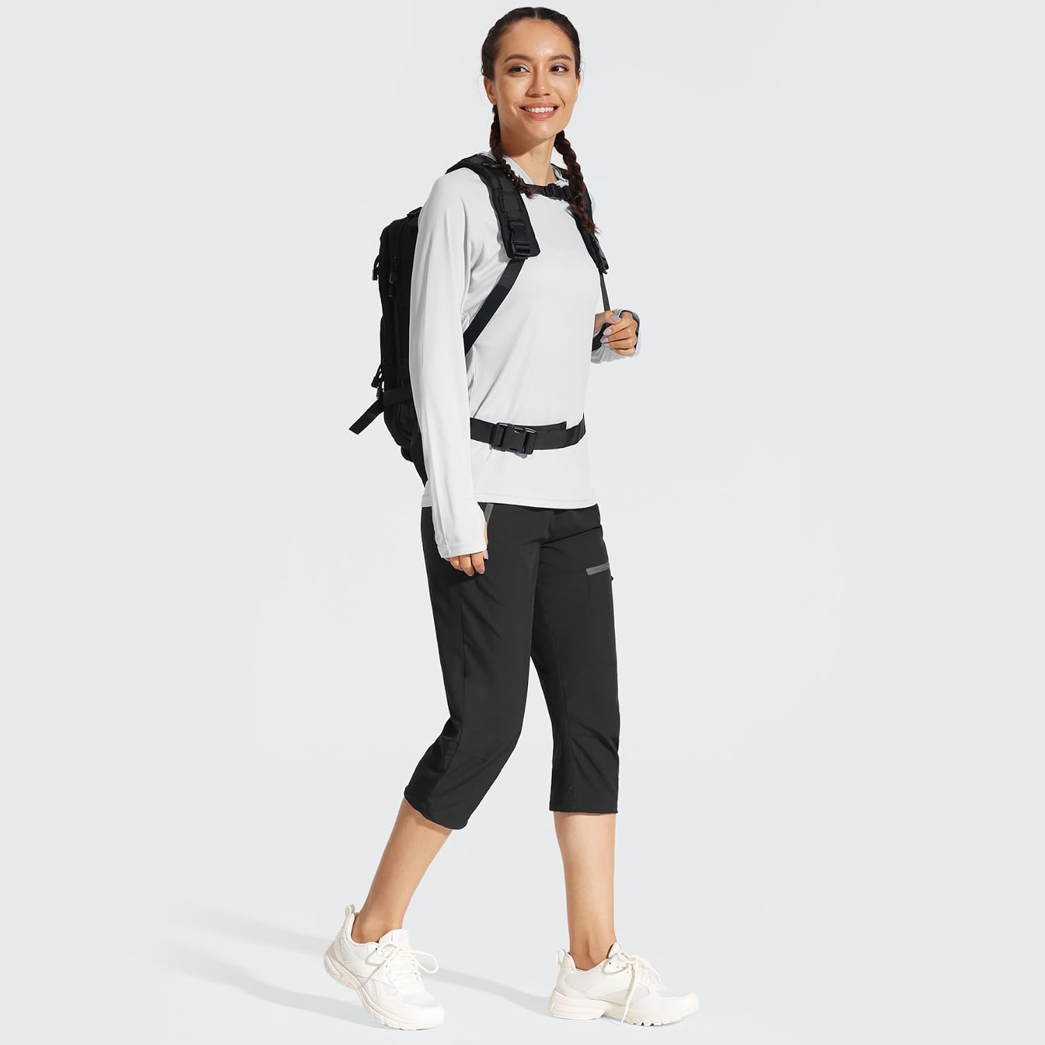Detalle 2 de MOCOLY Damen Wanderhose UPF 50