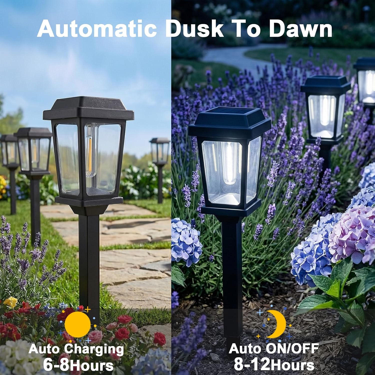 Thumbnail 3 de DOESLAG Solar Pathway Lights 10-Pack