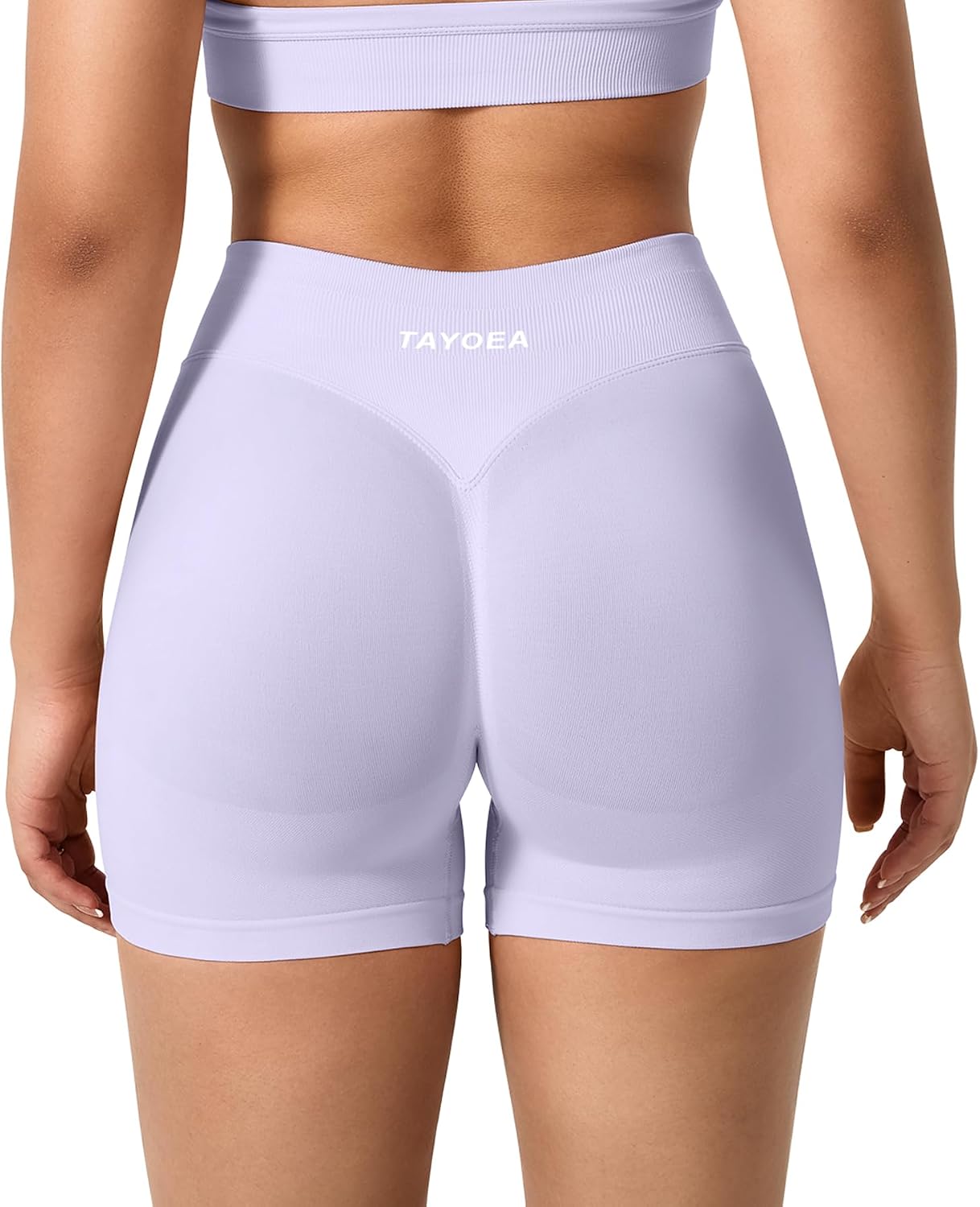 Thumbnail 5 de TAYOEA Damen Sportshorts Scrunch mit Push-up-Effekt und Nahtlos-Design für Gym & Workout