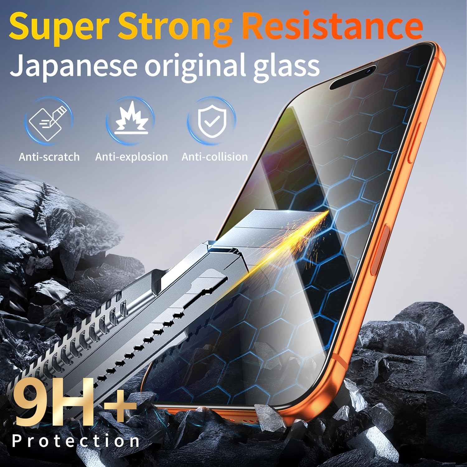 Thumbnail 5 de Tentoki Protector Pantalla iPhone 17 Pro 6,3"