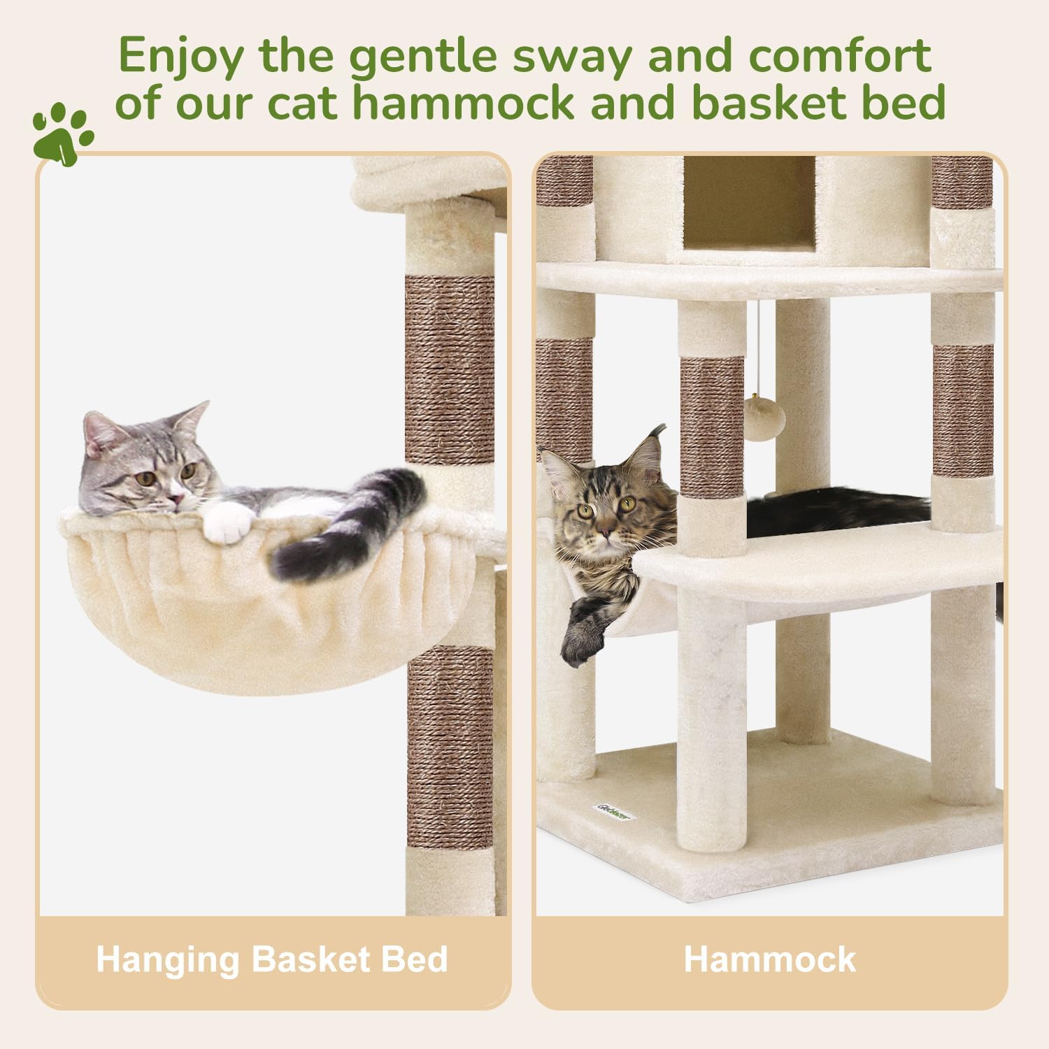 Detalle 1 de Globlazer Cat Tree, 51-Inch