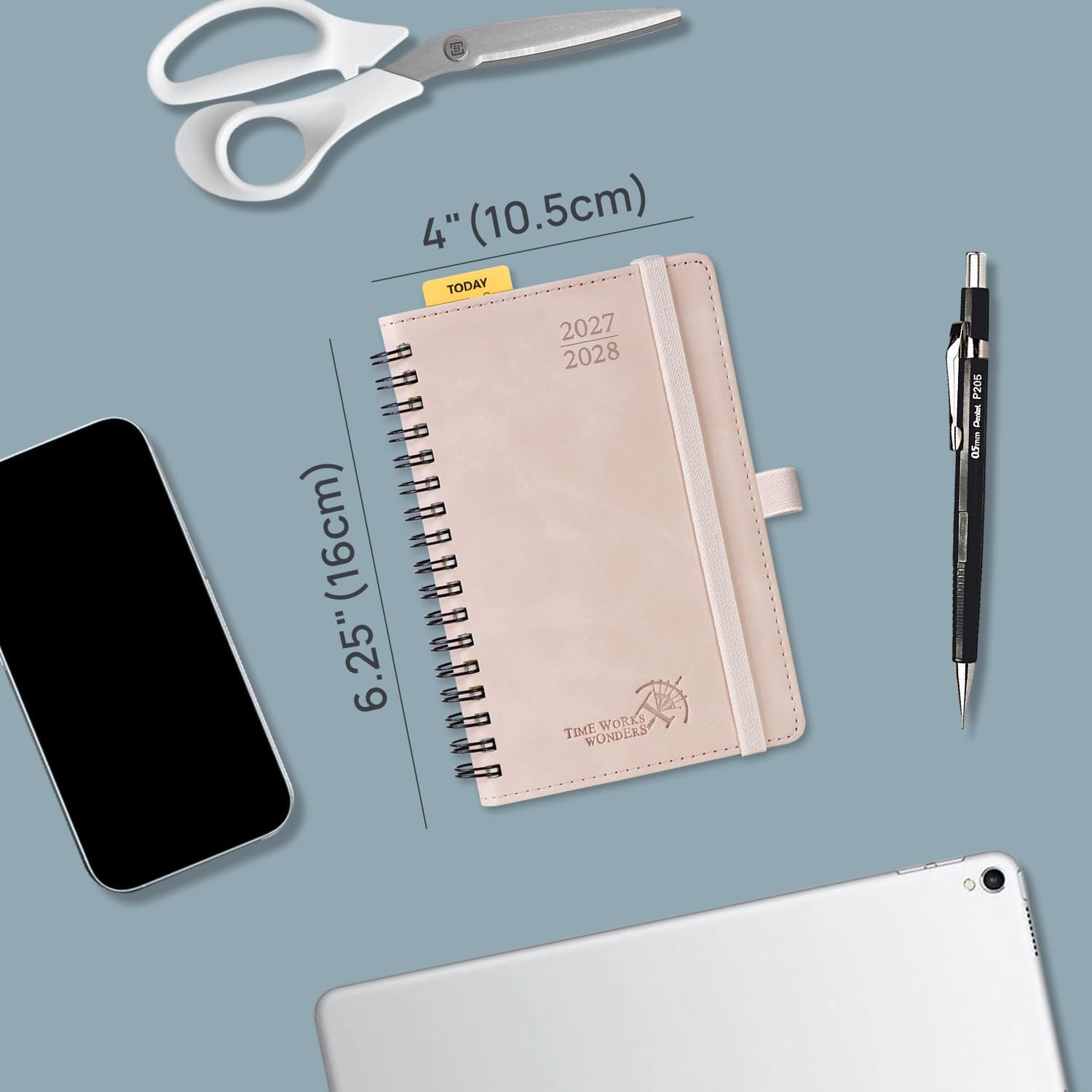 Detalle 2 de POPRUN 2027–2028 Monthly Planner, 4.5" x 6.25" Pocket Calendar