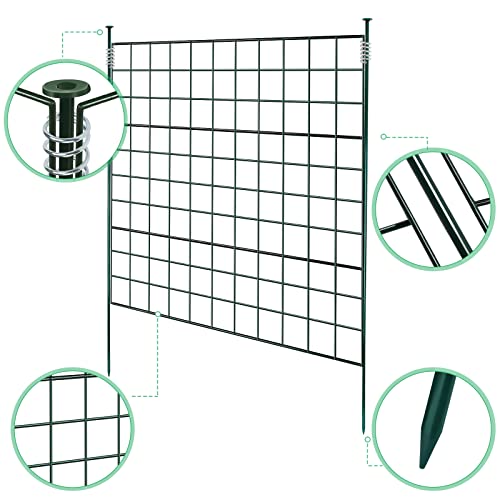 Thumbnail 3 de Ikodm Valla de jardín decorativa verde 🌳 (775cm x 99cm)