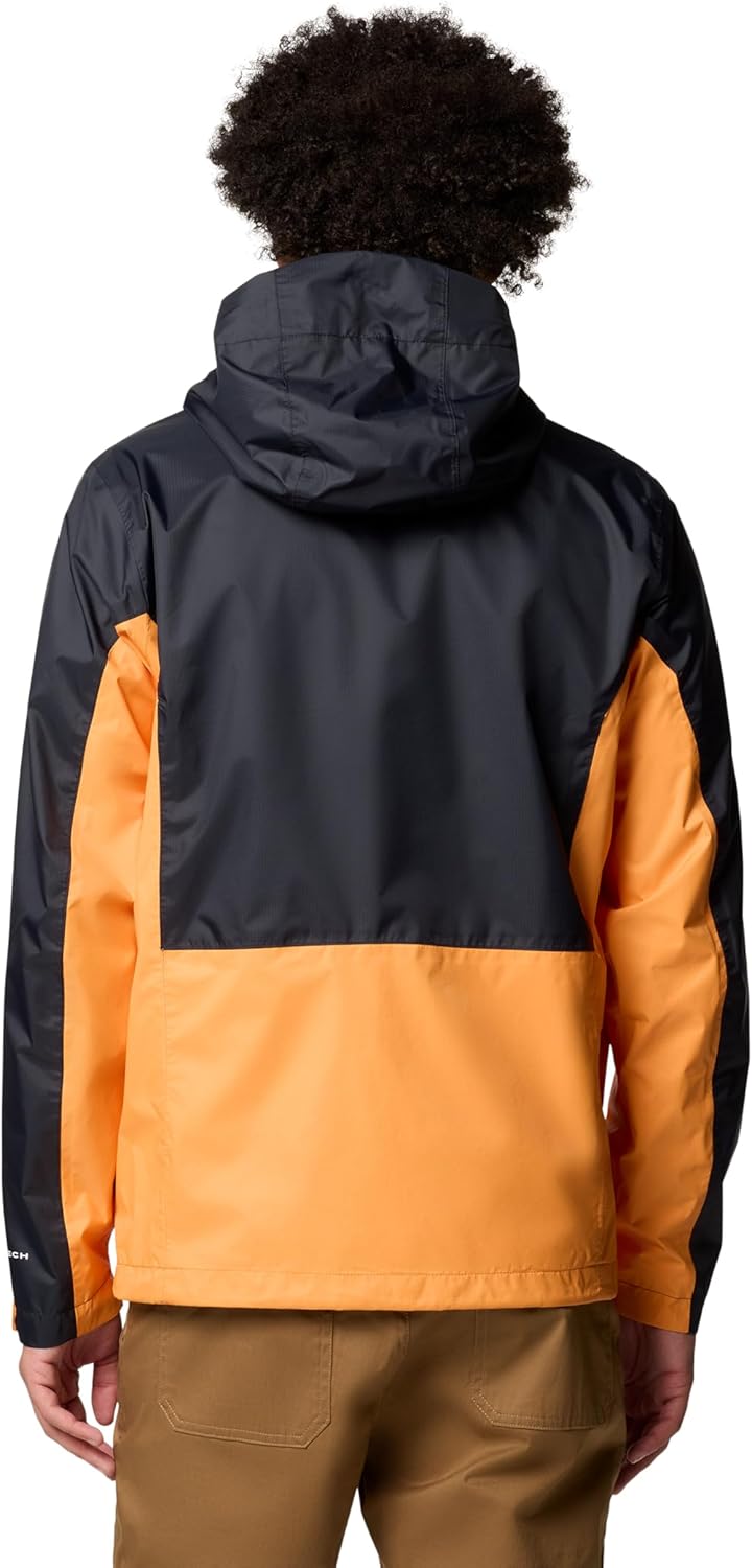 Detalle de Columbia Pouring Adventure 3 Jacket da uomo: giacca antipioggia impermeabile Packaway