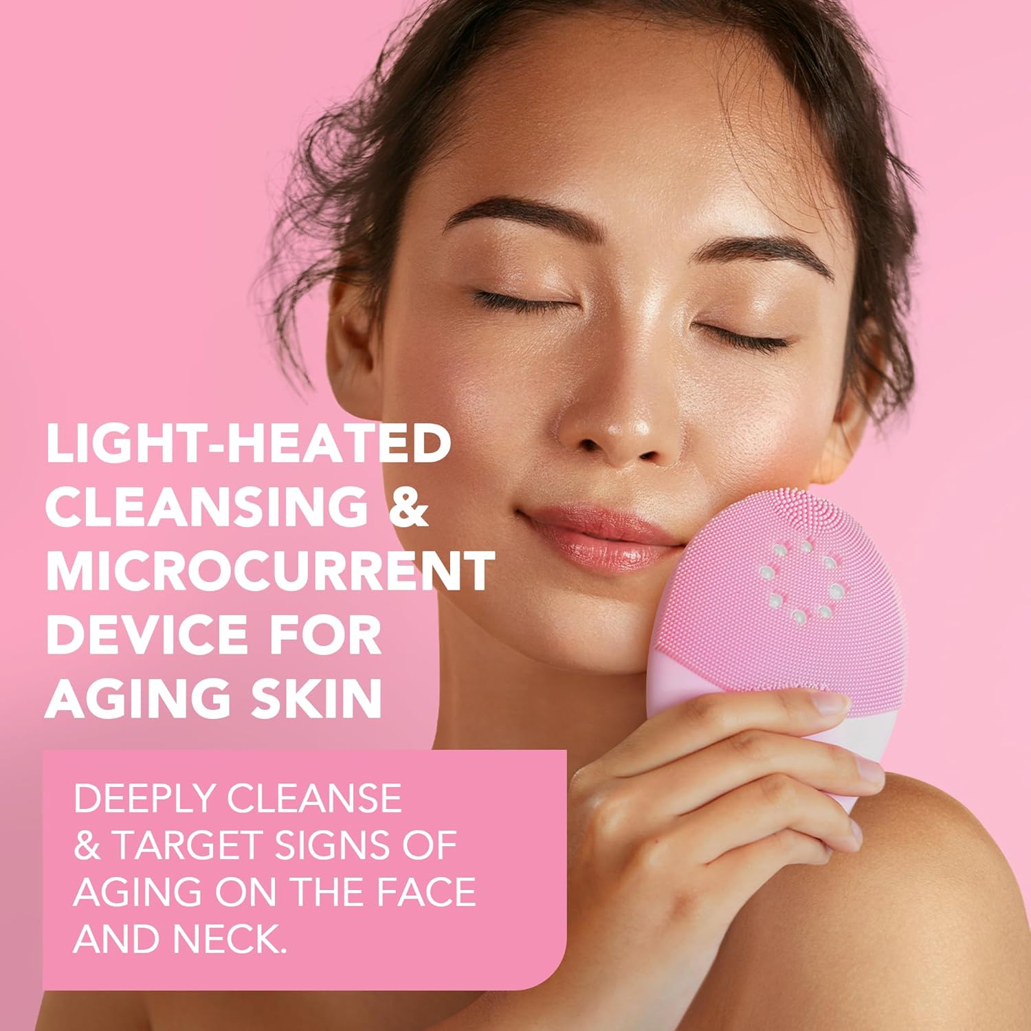 Thumbnail 1 de FOREO LUNA 4 Plus – Brosse nettoyante visage avec NIR + LED rouge et micro-courant