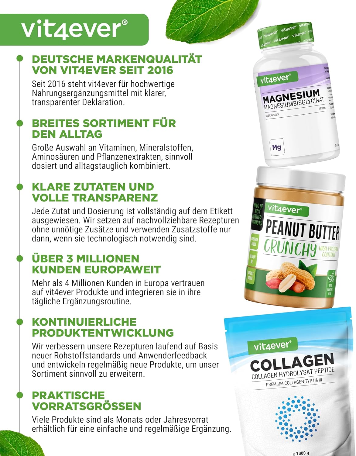 Thumbnail 6 de L-Theanin – 180 Kapseln mit 750 mg pro Tagesportion (2 Kapseln) aus Grüntee-Extrakt – vegan