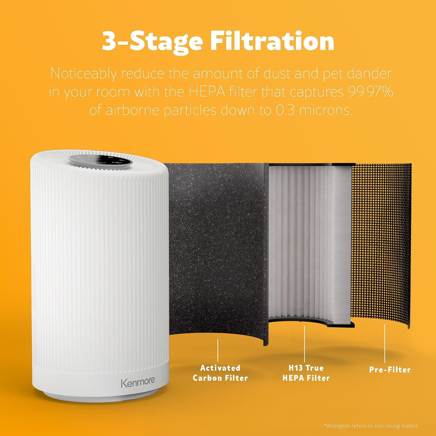 Detalle de Kenmore PM1005 Air Purifier 850 sq ft 🌬
