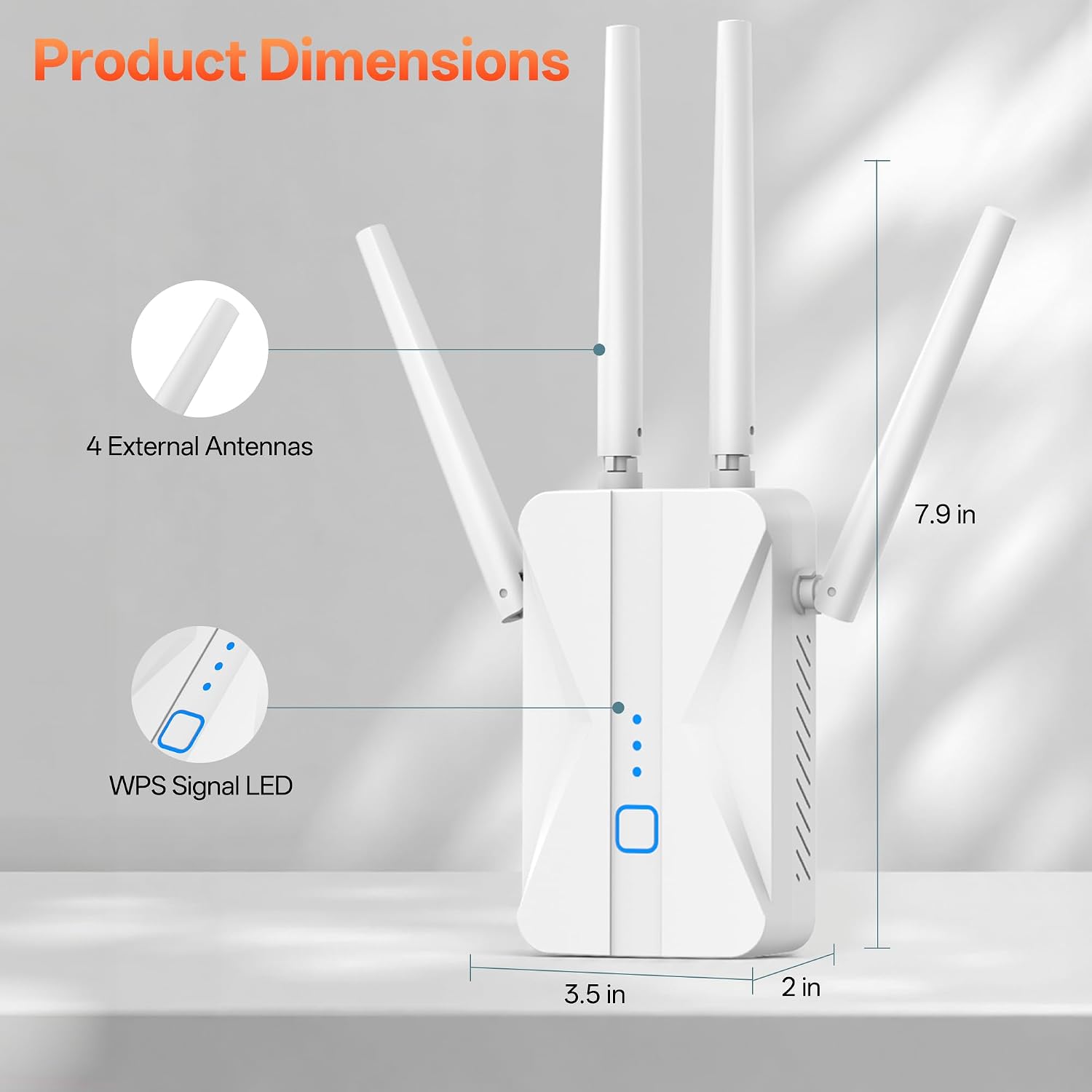 Thumbnail 6 de Mekupc WiFi Extender AC1200