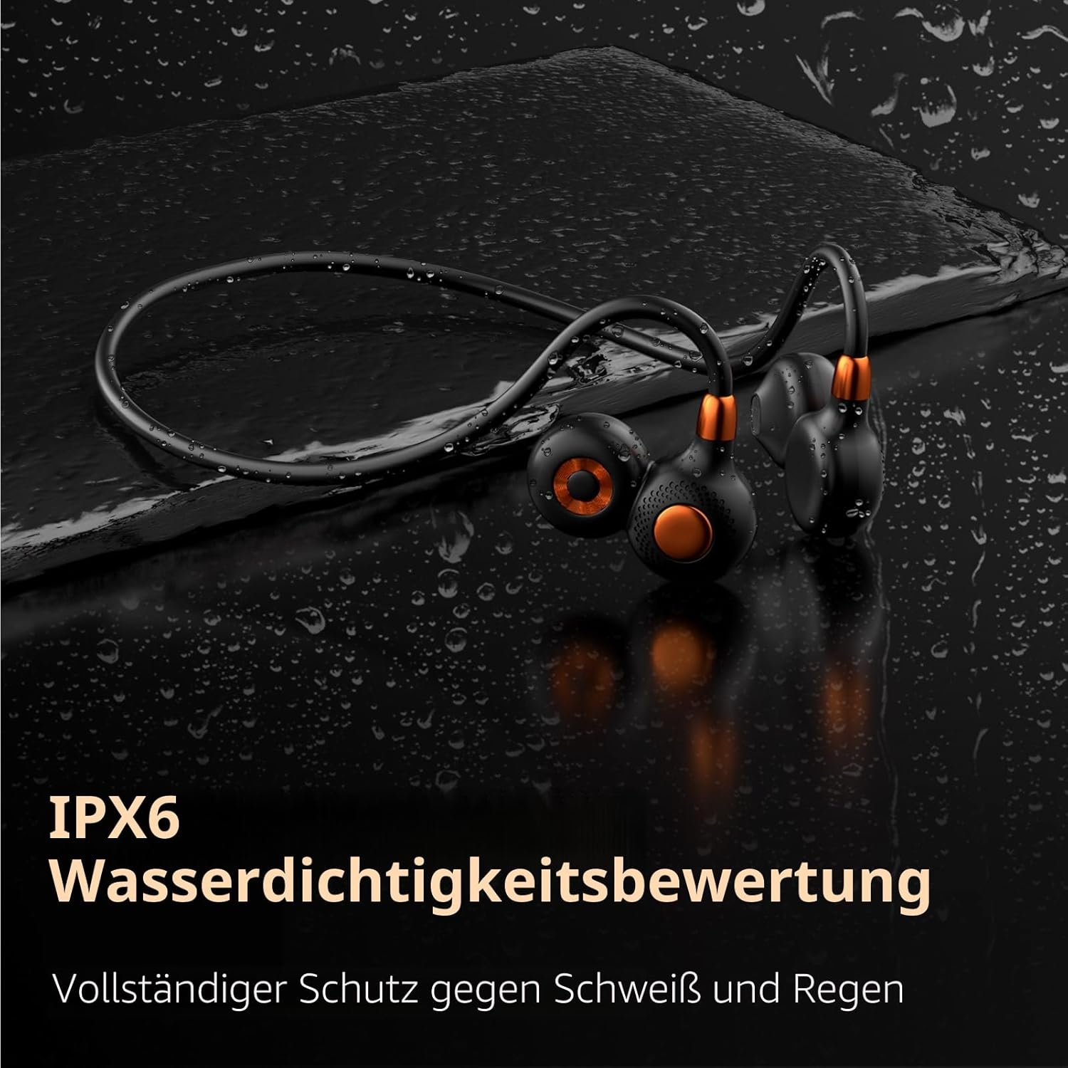 Thumbnail 5 de Ortizan Bone Conduction Kopfhörer 15 Std. Akkulaufzeit