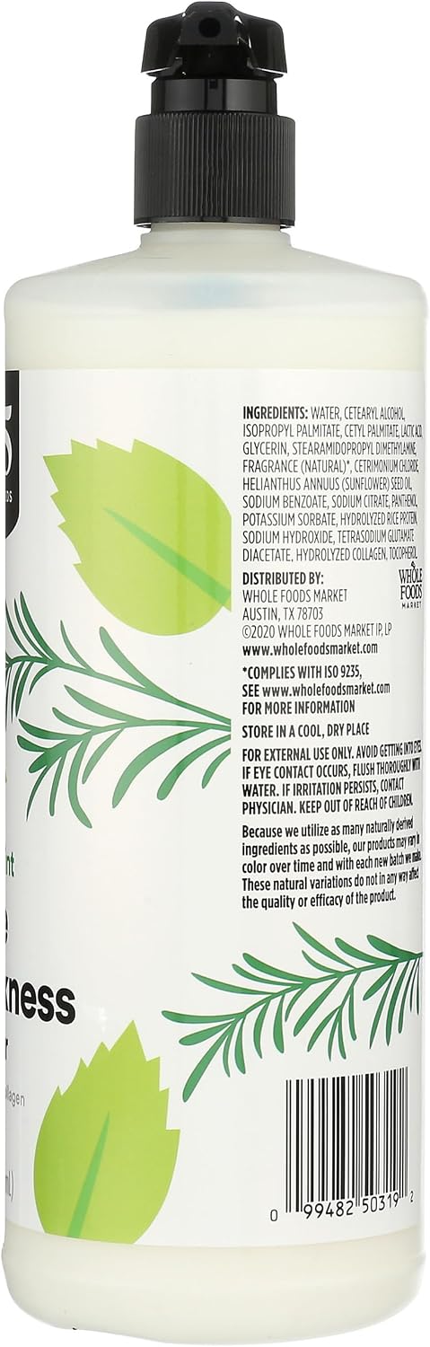 Detalle de 365 by Whole Foods Market Volume & Thickness Conditioner with Rice Protein & Collagen