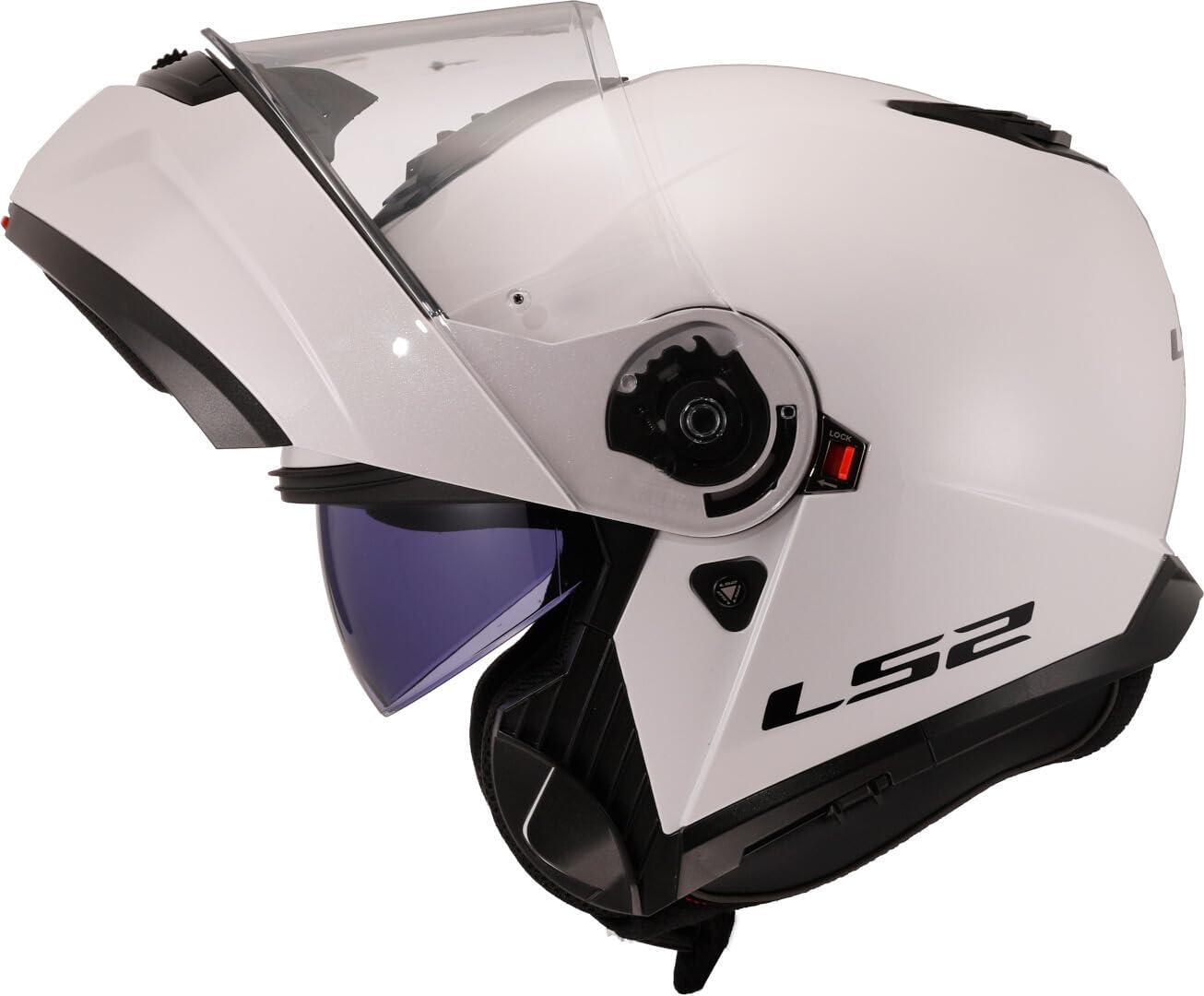 Thumbnail 1 de LS2 Strobe II Modulare - Casco Moto Gloss White, taglia M