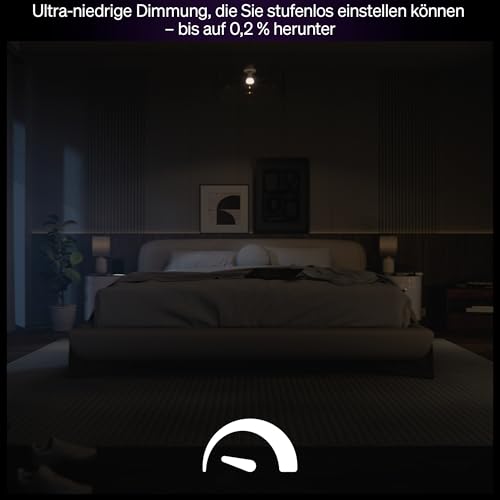 Detalle 2 de Philips Hue Smart LED A60 Lampen, E27, 4er Pack – flexible Lichtwelten für Dein Home