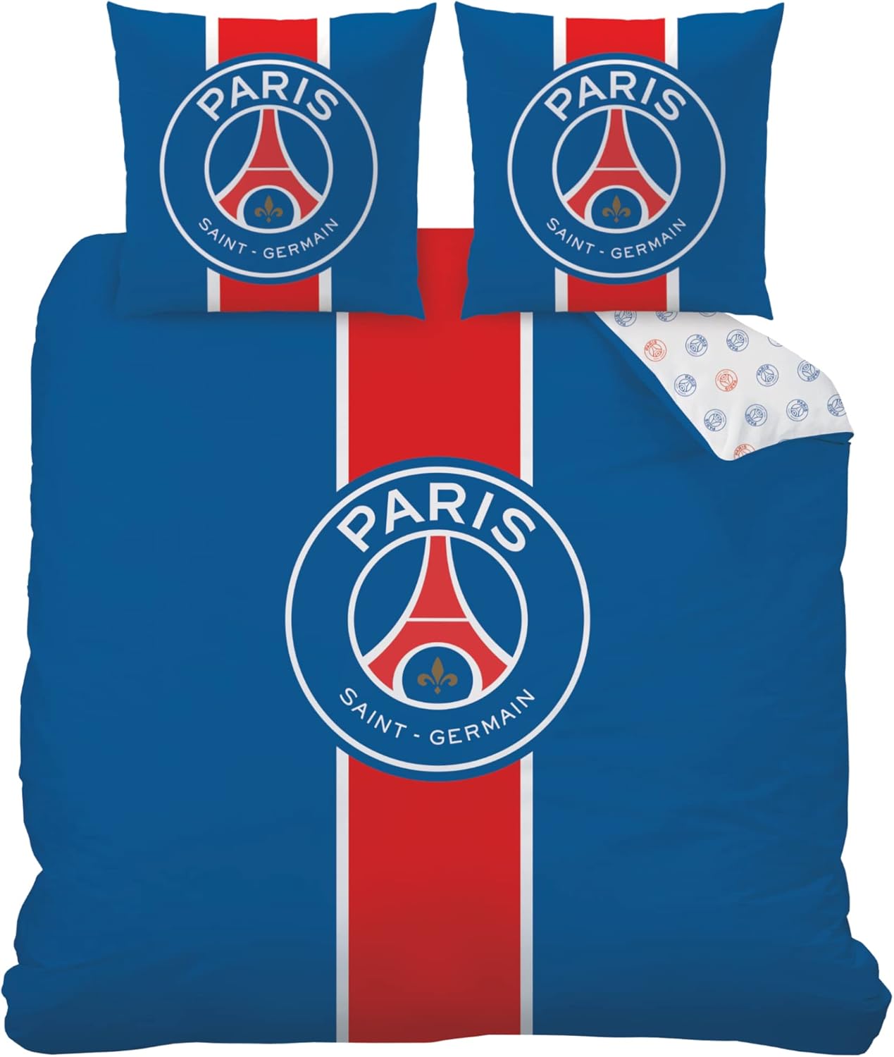 Thumbnail 4 de CTI PSG Classic parure de lit enfant 100% coton imprimé Garçon (housse 140x200 + taie 63x63)