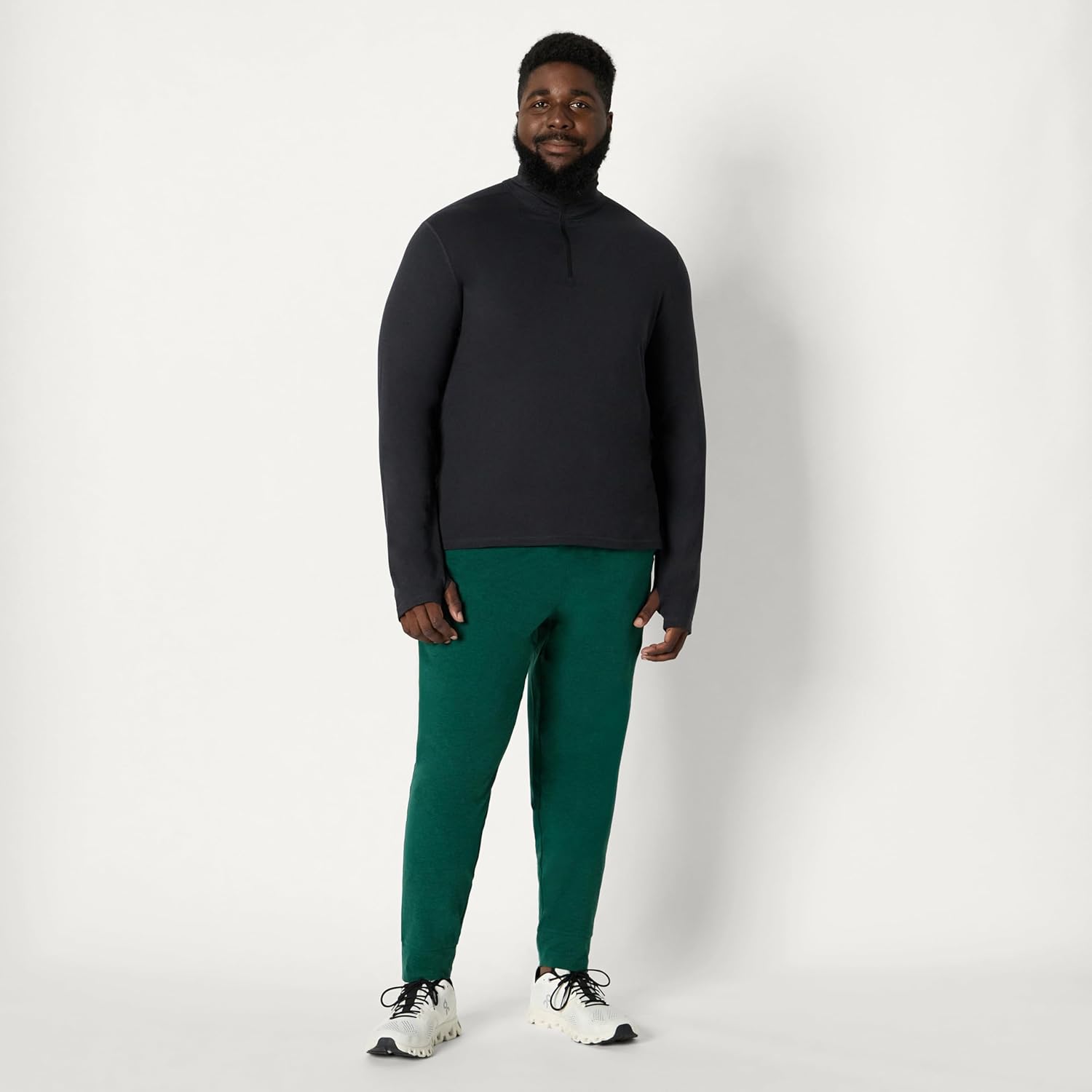 Thumbnail 6 de Amazon Essentials Men’s Athletic Soft Performance Lightweight Quarter-Zip Hoodie