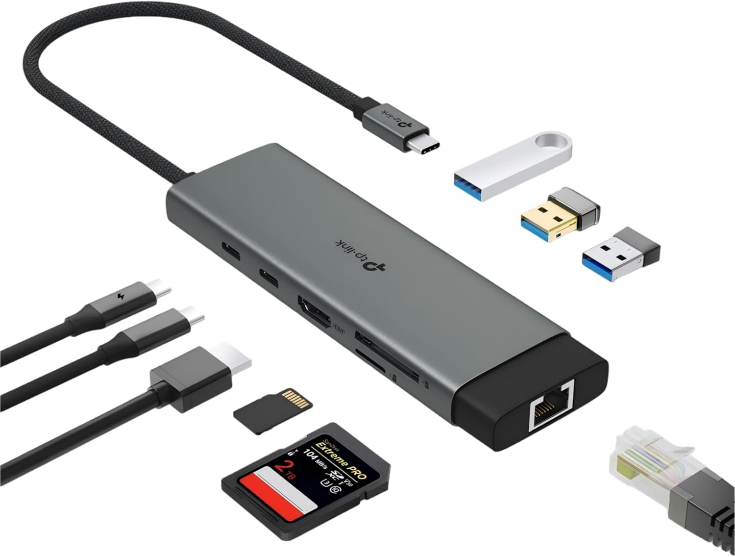 Detalle de TP-Link UH9120C Docking Station USB‑C Hub PD100W