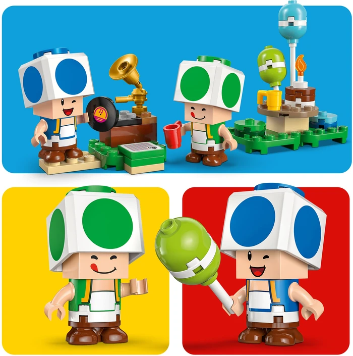 Thumbnail 2 de LEGO Super Mario Party beim Toad-Haus 72041 🎲