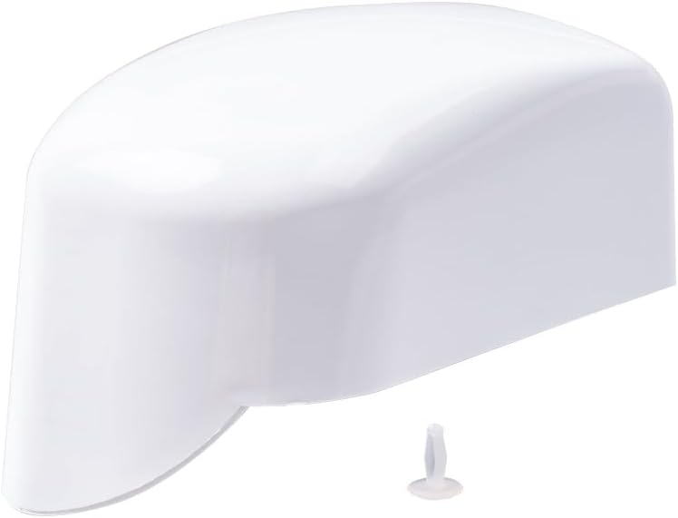 Detalle de Polar White Left Hand Awning End Cap Cover for Fiamma F45i (2004–2009) – 98655-014