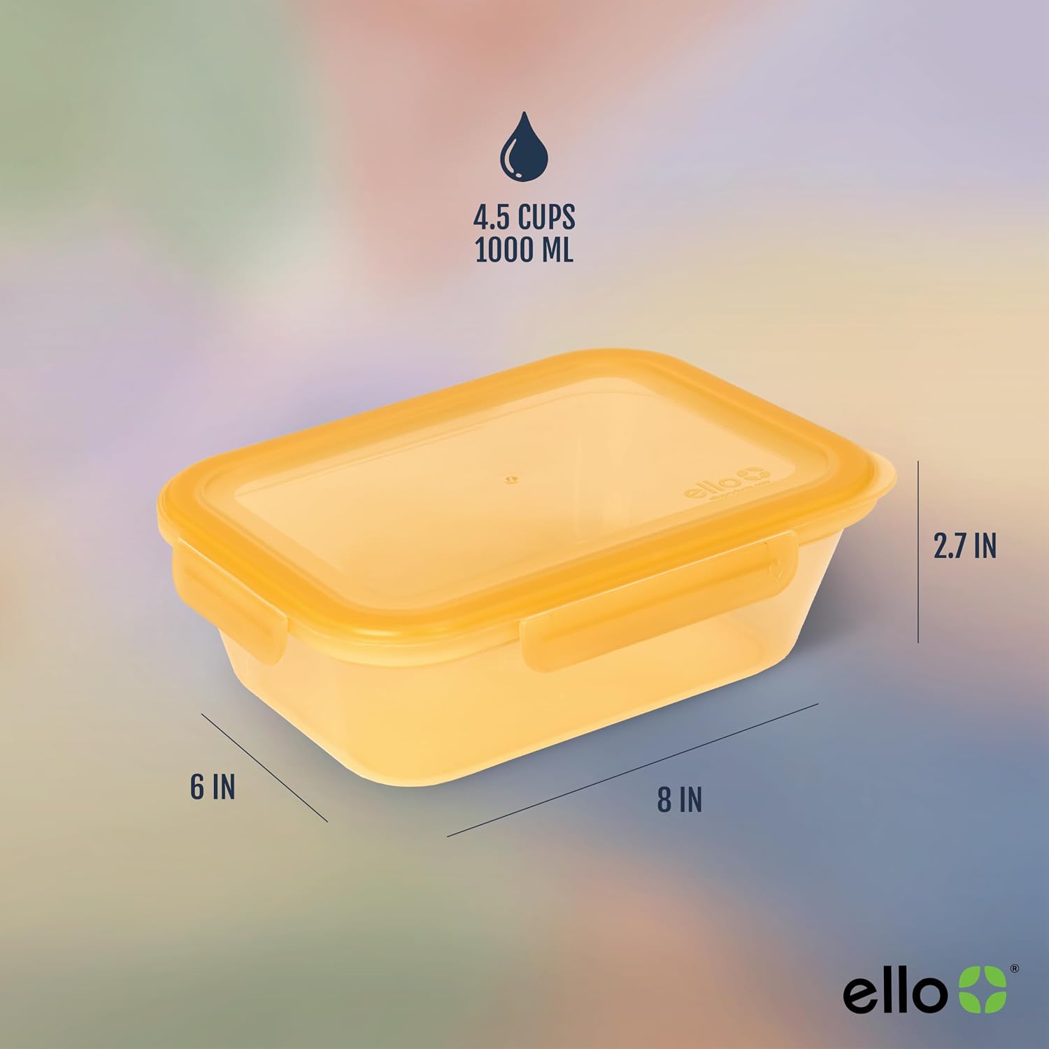 Thumbnail 6 de Ello Snap & Nest 10-Piece Meal Prep Set 🍱