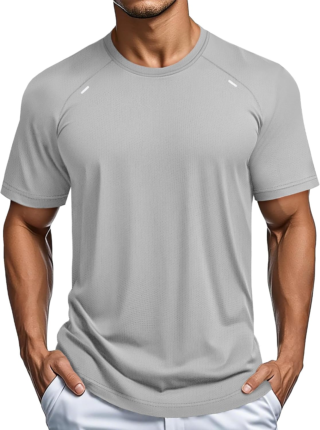 Thumbnail 6 de MAGCOMSEN Men's Dry Fit Mesh Short Sleeve Shirt