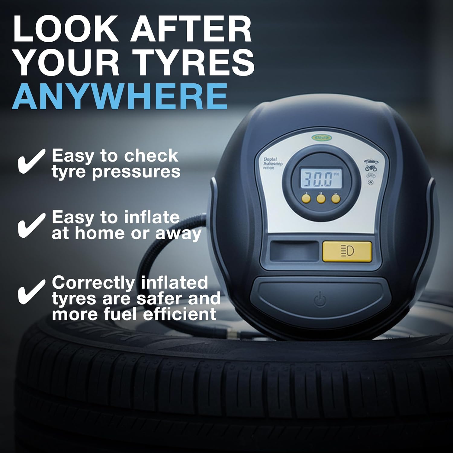 Thumbnail 2 de RING TYREINFLATE 450 digital tyre inflator