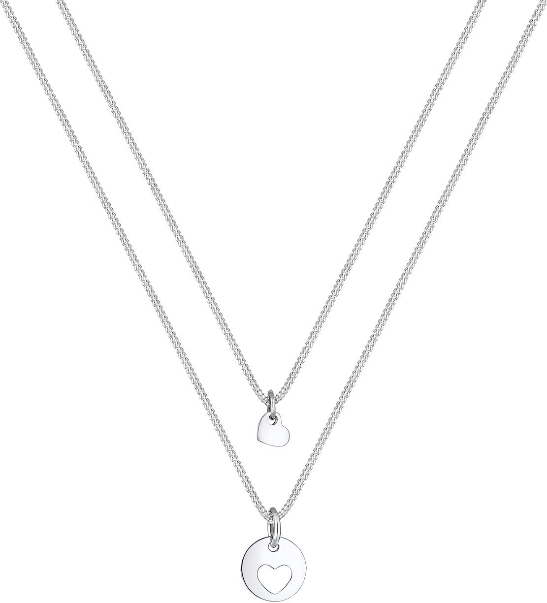 Thumbnail 1 de Elli Collar Mujer Conjunto Corazón Plata 925