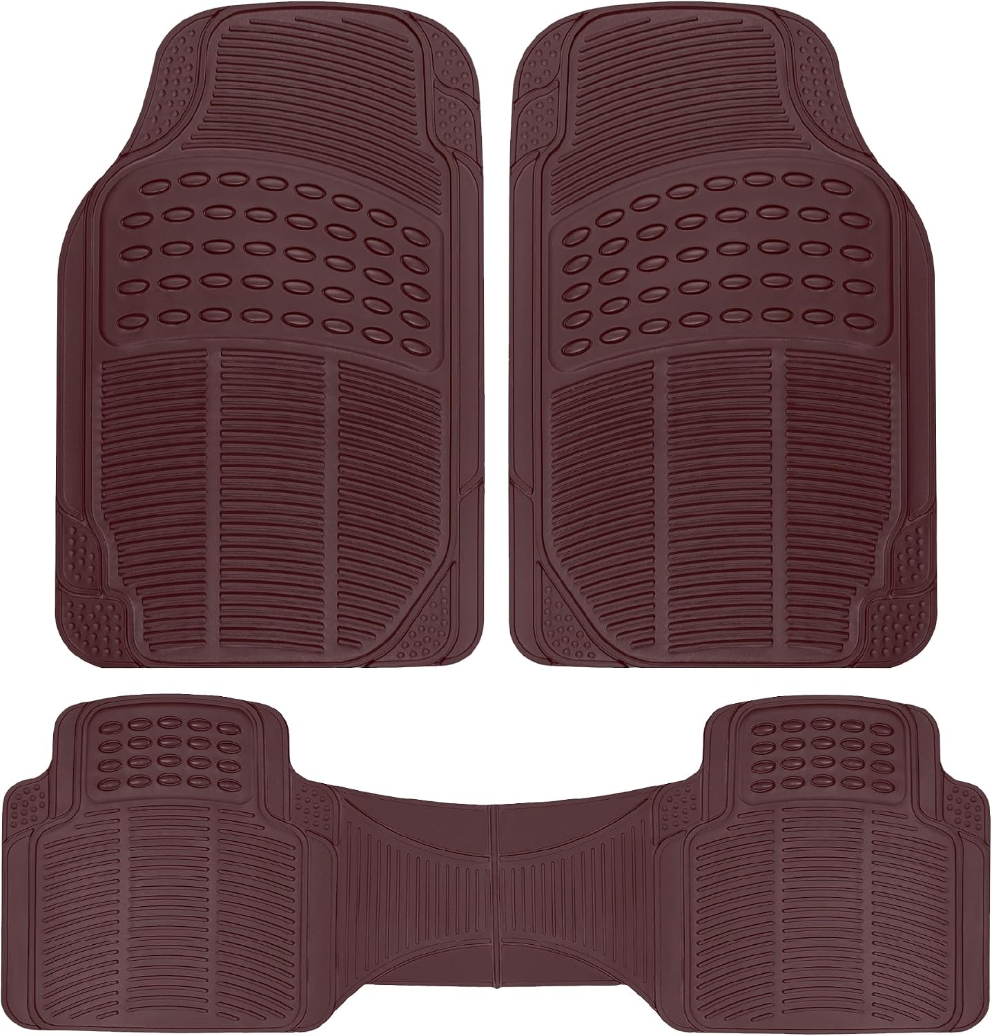 Detalle de BDK Car Floor Mats 3-Piece Set