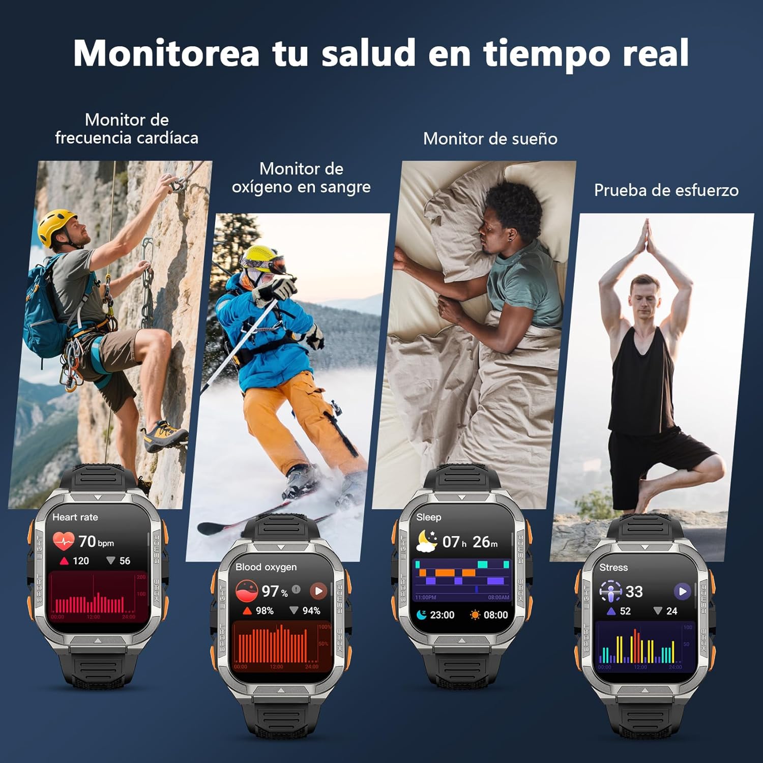 Thumbnail 5 de Blackview Reloj Inteligente Militar W80Pro