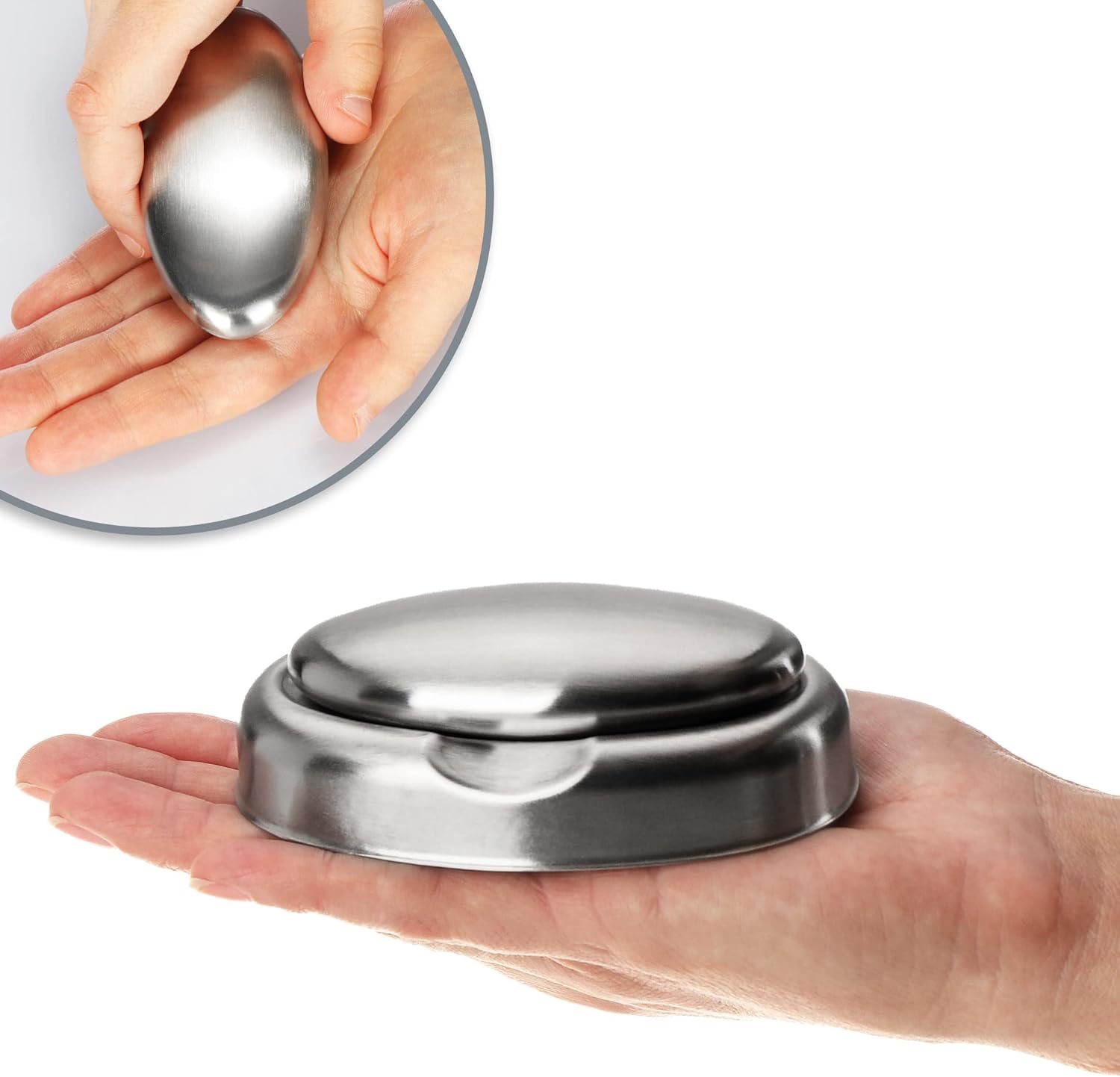 Thumbnail 4 de COM-FOUR® sapone antiodore in acciaio 2 pezzi