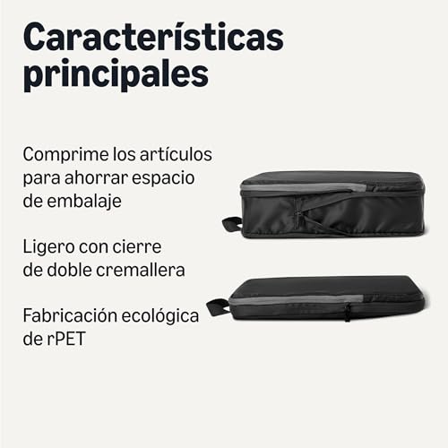Thumbnail 1 de Amazon Essentials Organizadores de equipaje 6 piezas, negro