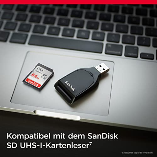 Thumbnail 5 de SanDisk Ultra SDXC UHS-I 64 GB – Für Kompaktkameras, Full HD