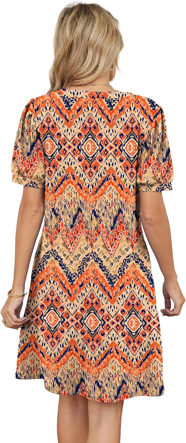 Detalle de RUMIA Women's V-Neck Sundress