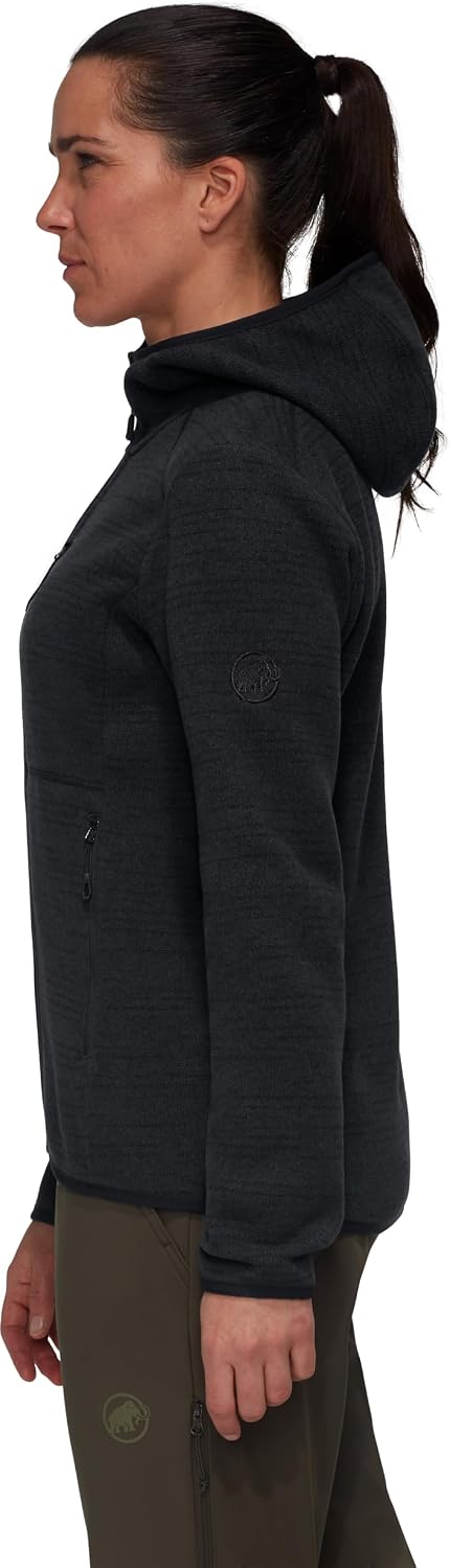 Detalle de Mammut Arctic Iv Ml Hooded Jacket Women – Pile Tecnico e Comfort in Unico Strato