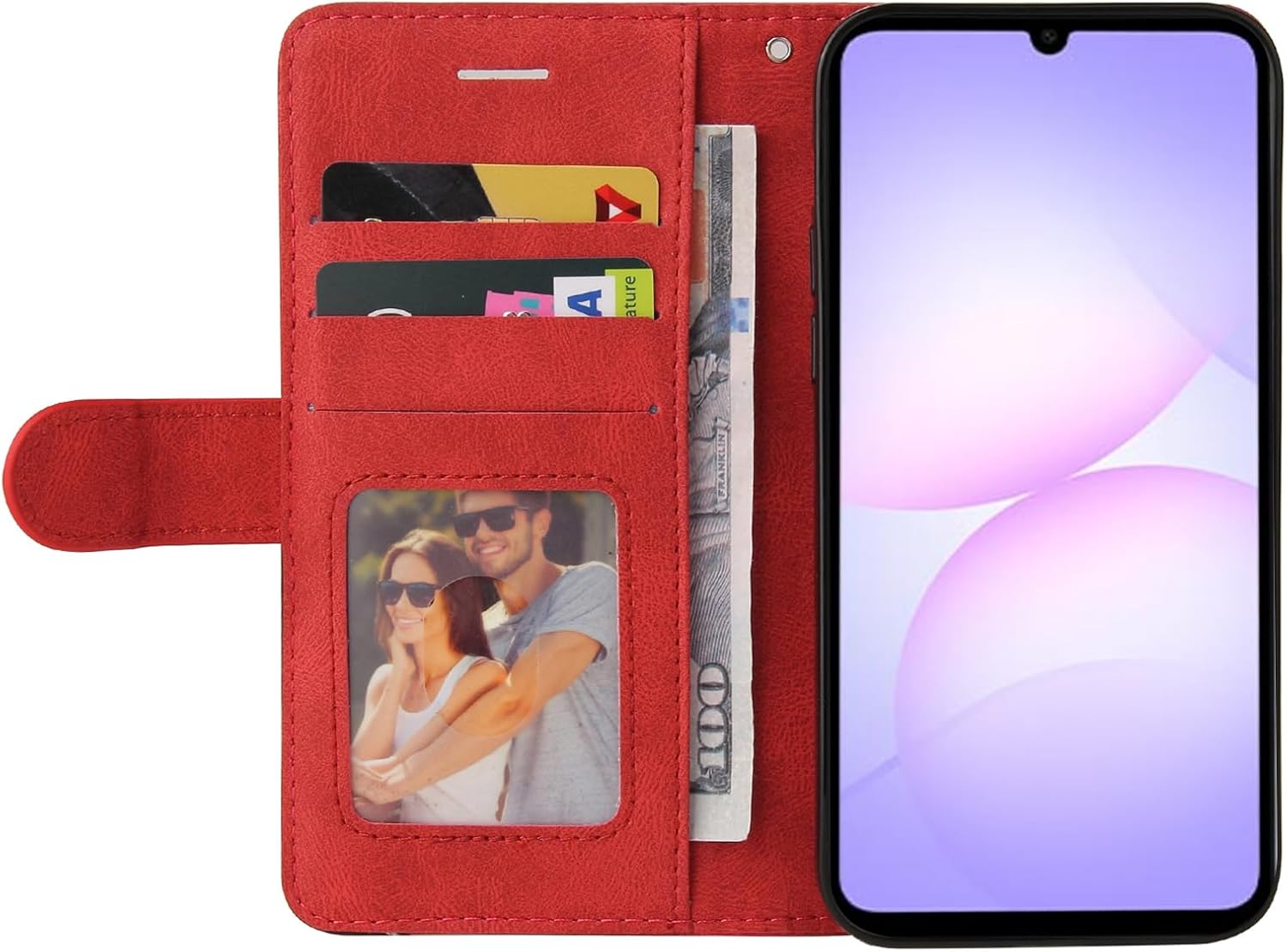Detalle 2 de CXTCASE Galaxy A07 4G Handyhülle mit Ständer