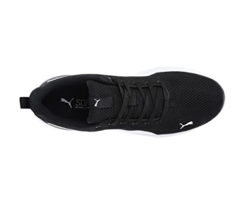 Detalle de PUMA Anzarun Lite: sneaker bassa in mesh, comfort EVA e suola aderente, Antracite/bianco 43 EU