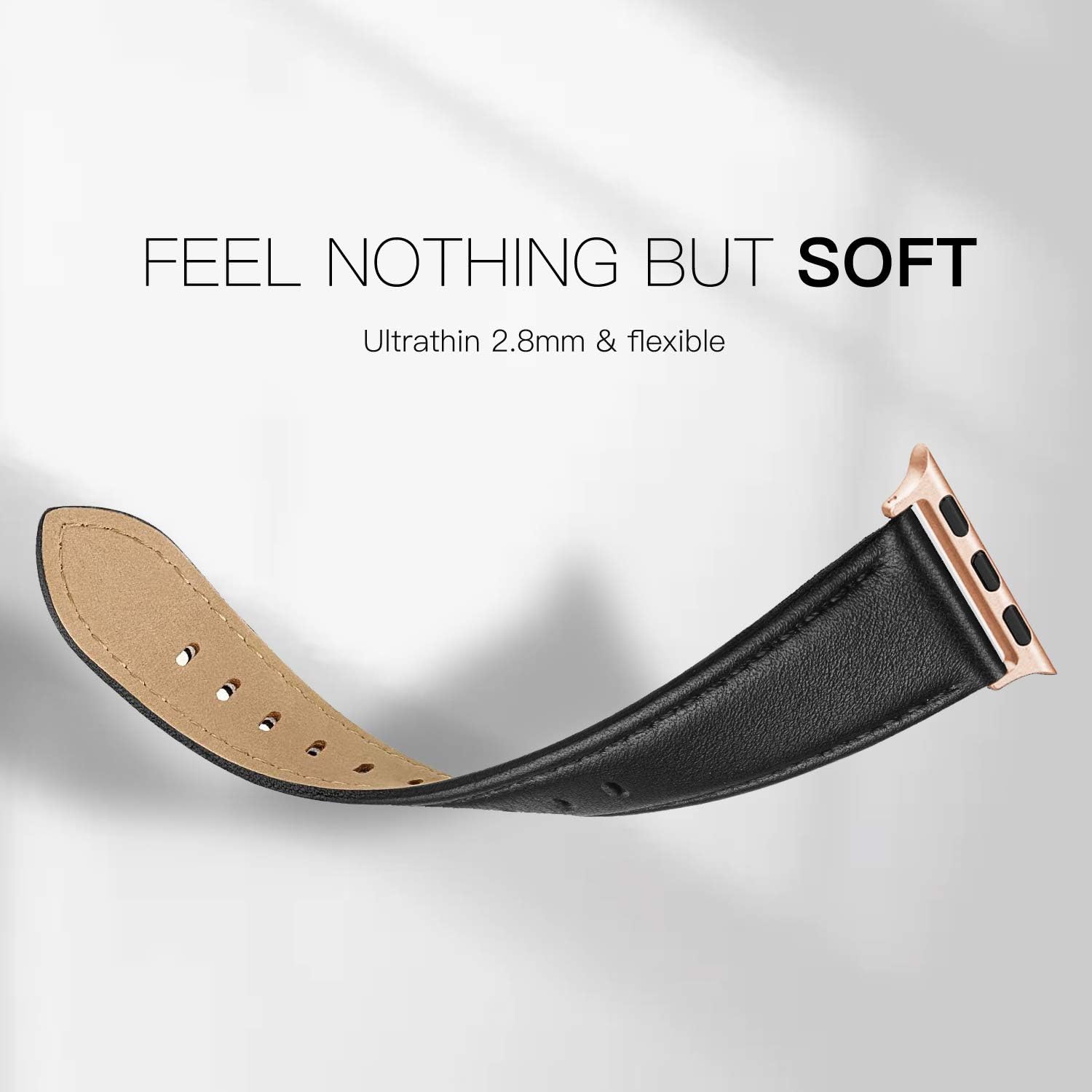 Thumbnail 4 de PARMPH Genuine Leather Strap for Apple Watch – 38mm/40mm/41mm/42mm (Series 10)