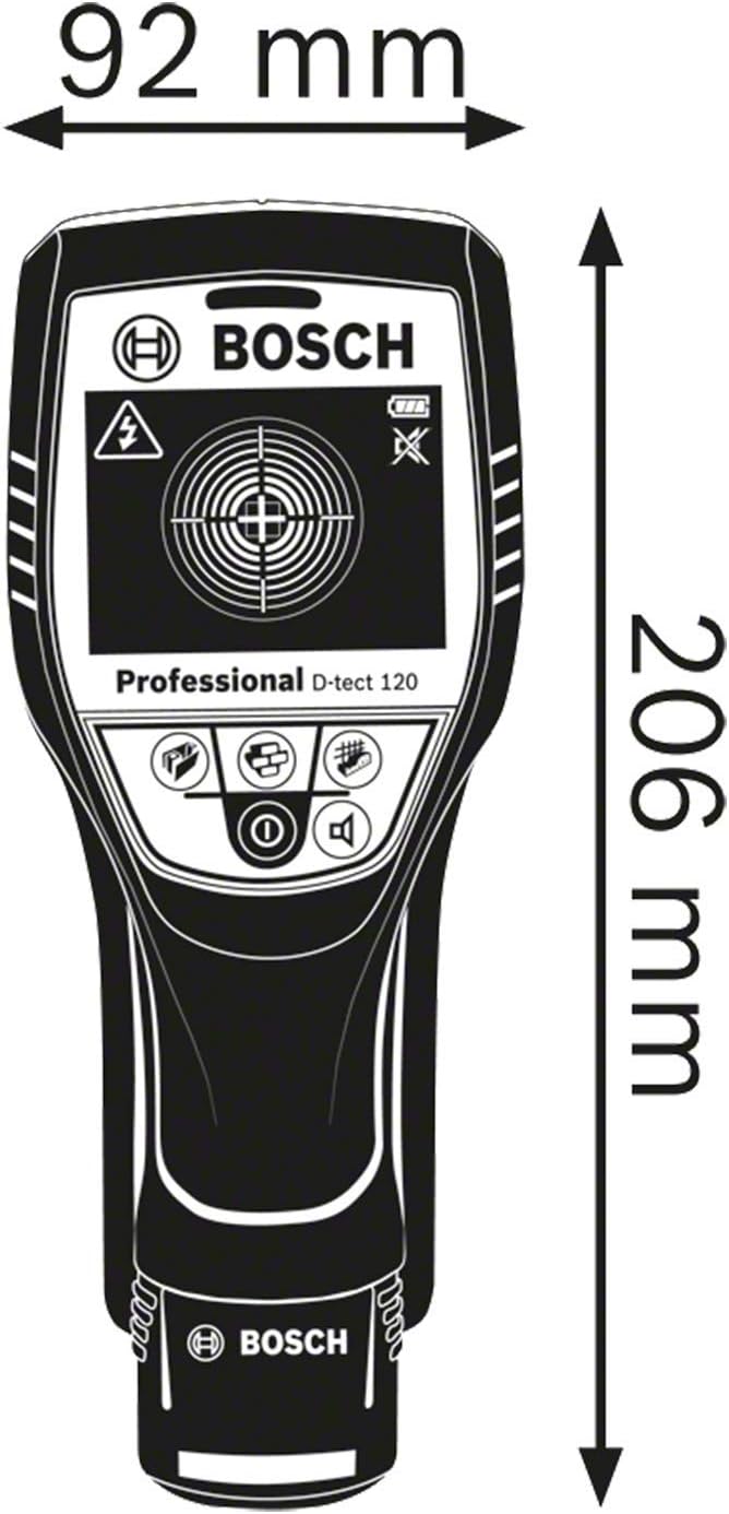 Thumbnail 6 de Bosch Professional D-tect 120 Ortungsgerät 120 mm