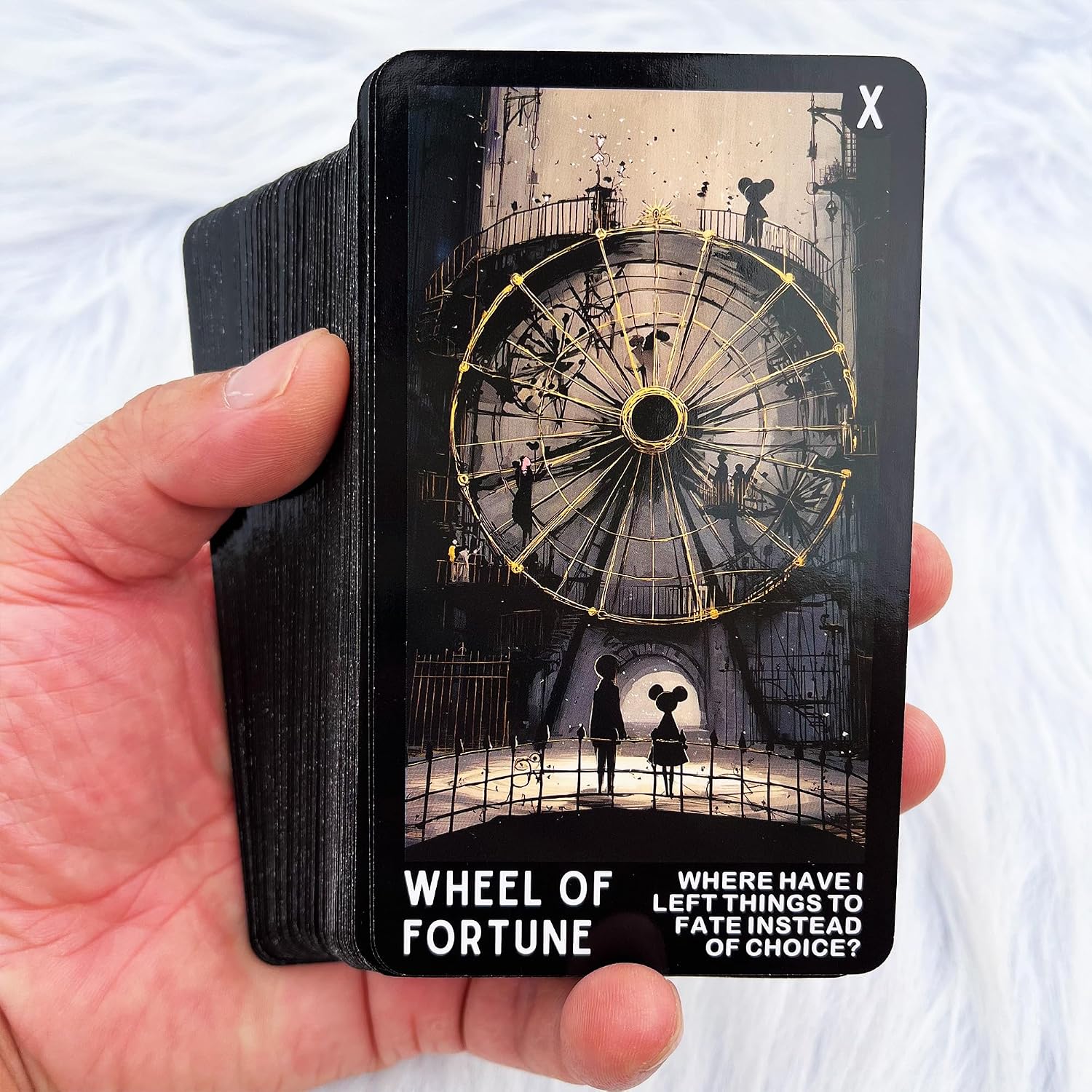 Detalle de Shadow Tarot Deck 78 Cards