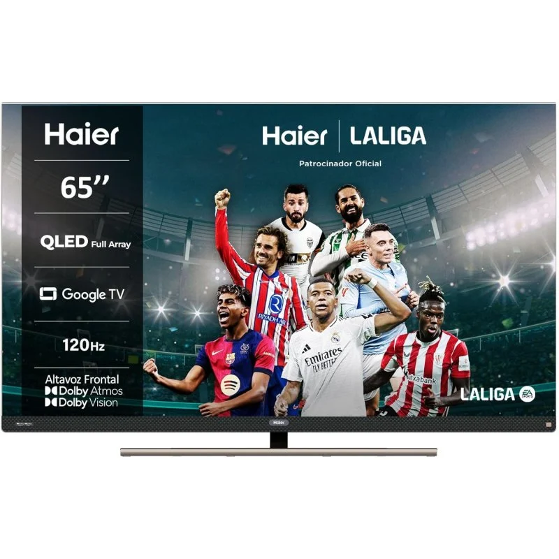Detalle de Haier H55S900UX S90 55" QLED 4K con Google TV: HDMI 2.1, Dolby Vision y 120 Hz