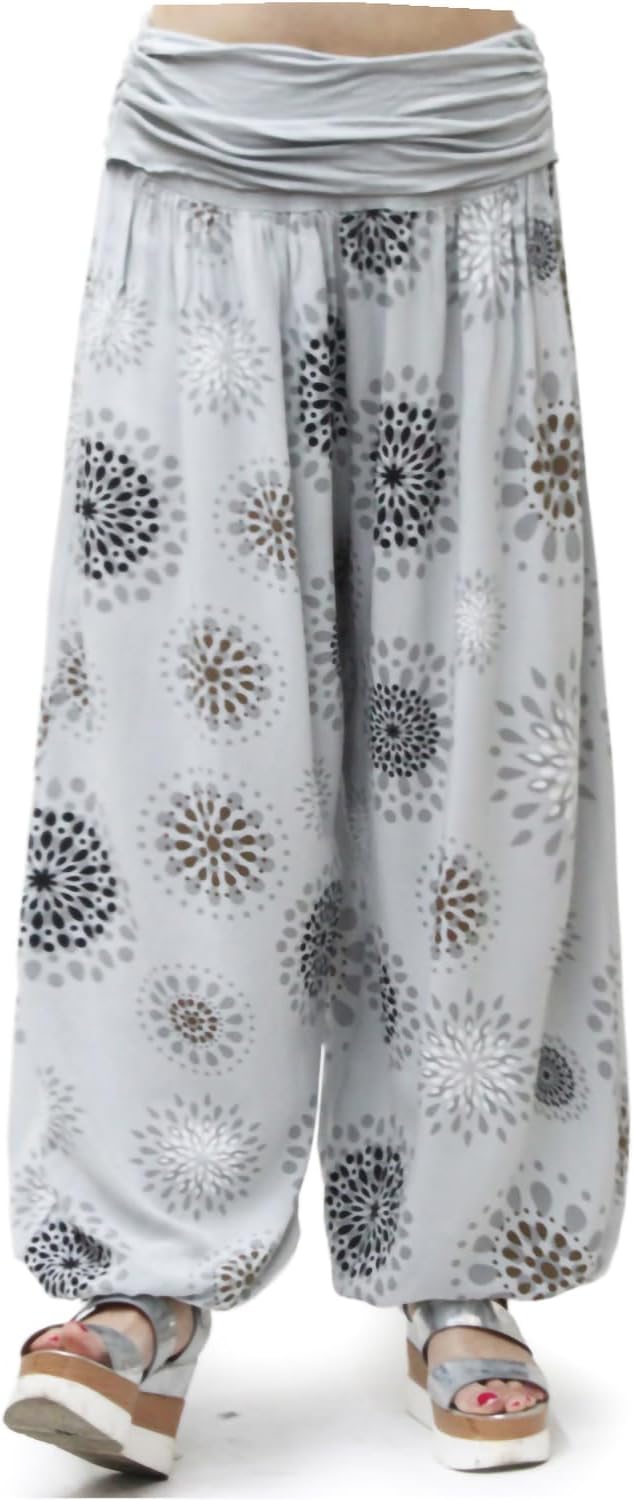 Thumbnail 6 de Glamexx24 Damen Haremshose – leichte Aladin-/Sarouelhose aus Viskose