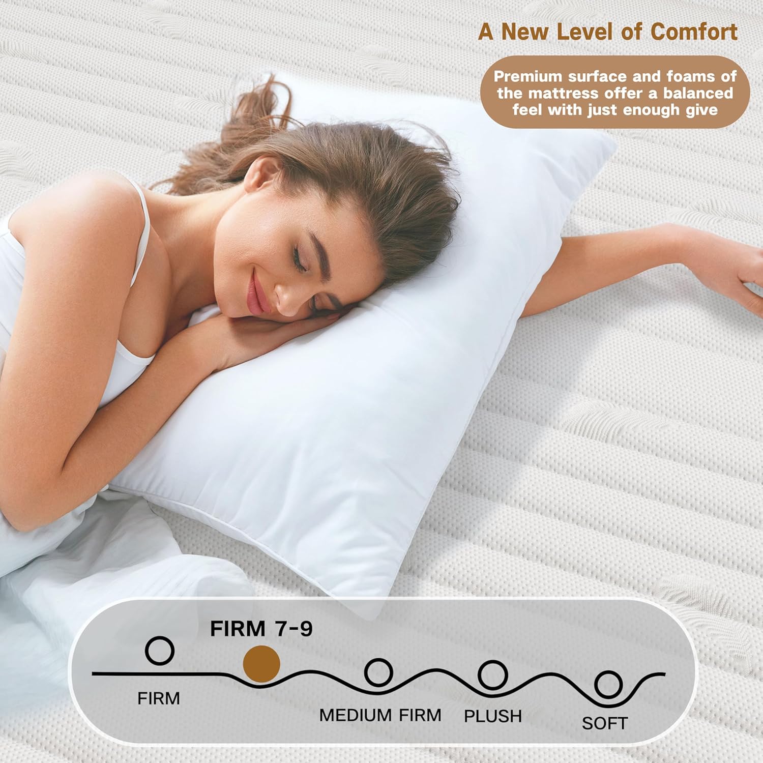 Detalle 2 de Matoresu 25CM Extra Firm Double Mattress