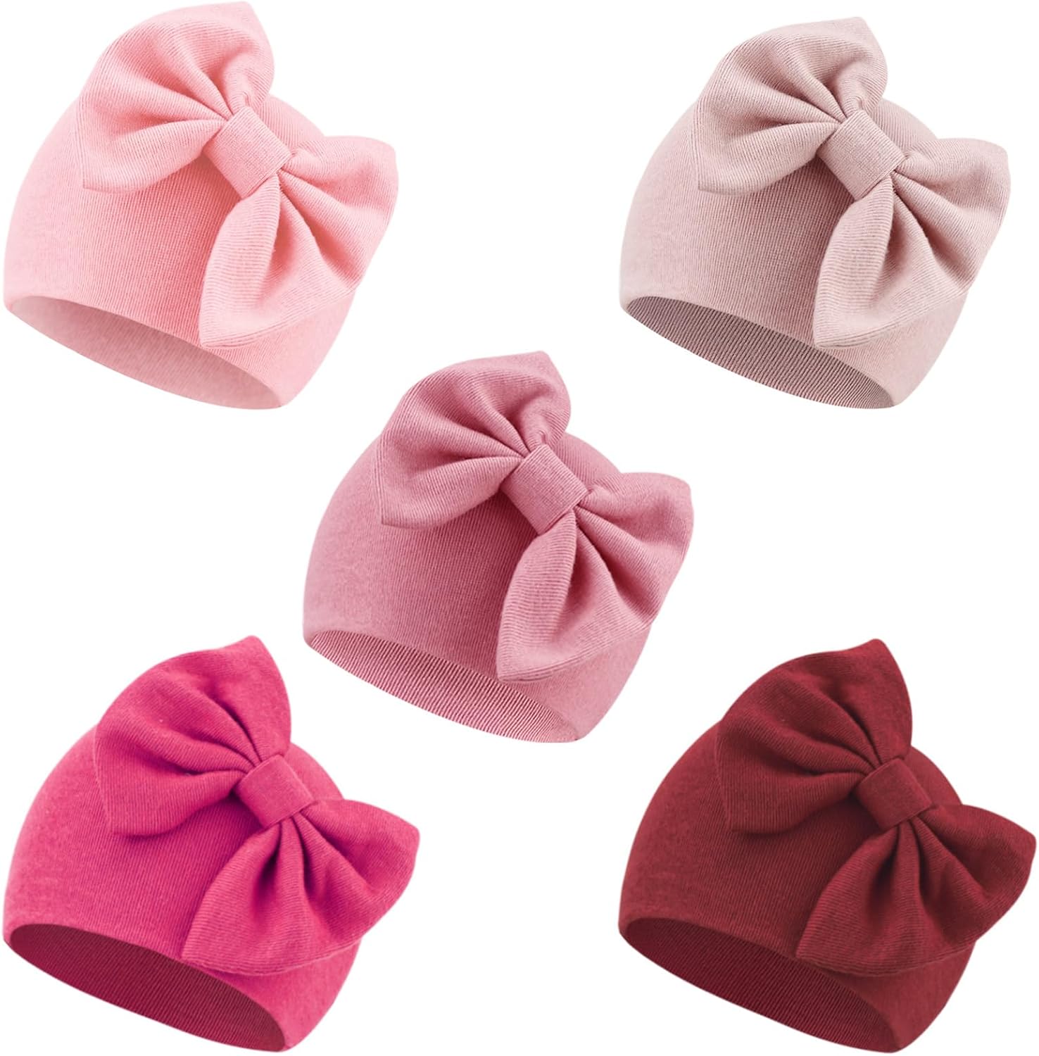 Thumbnail 6 de DRESHOW Newborn Hospital Beanie with Bow 👶