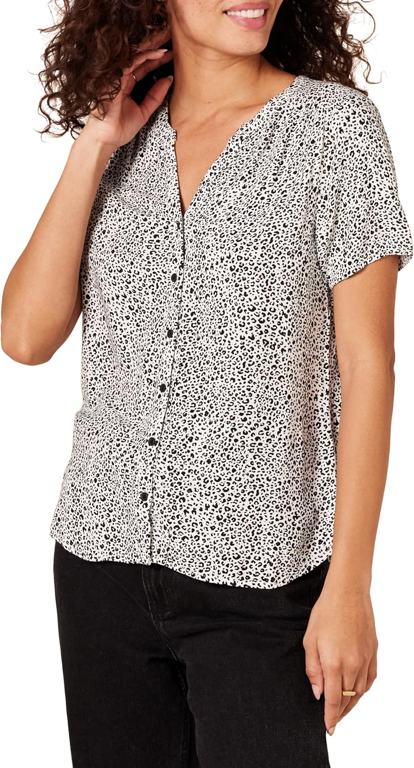 Thumbnail 6 de Amazon Essentials women’s relaxed-fit short-sleeved woven blouse