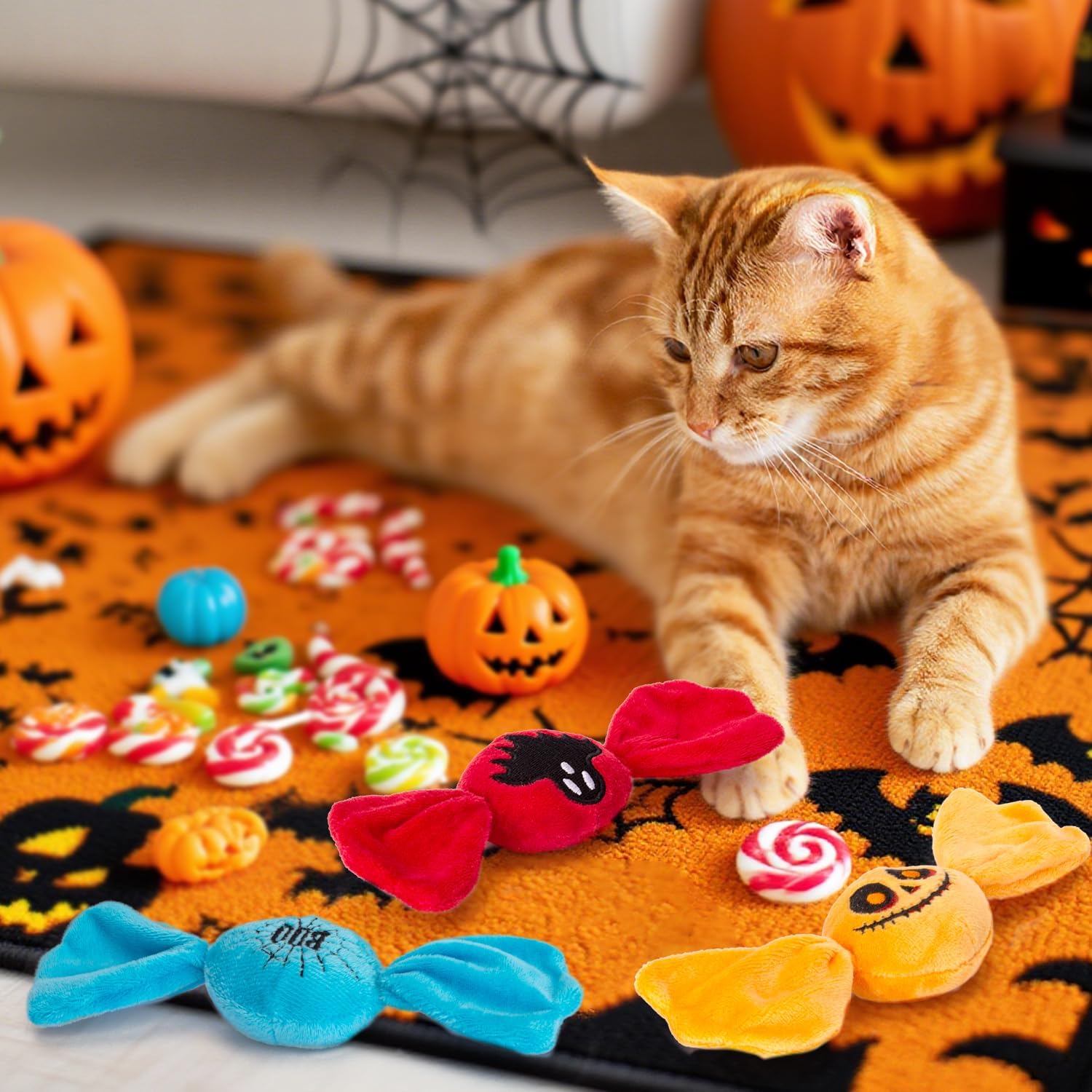 Detalle de Retro Shaw Cat Toys 3-Pack