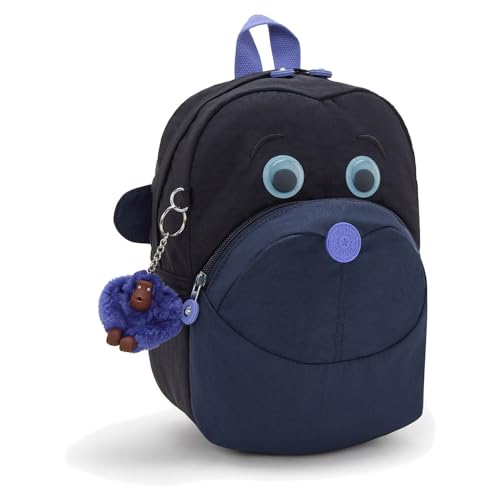 Detalle de Kipling Faster mochila infantil azul