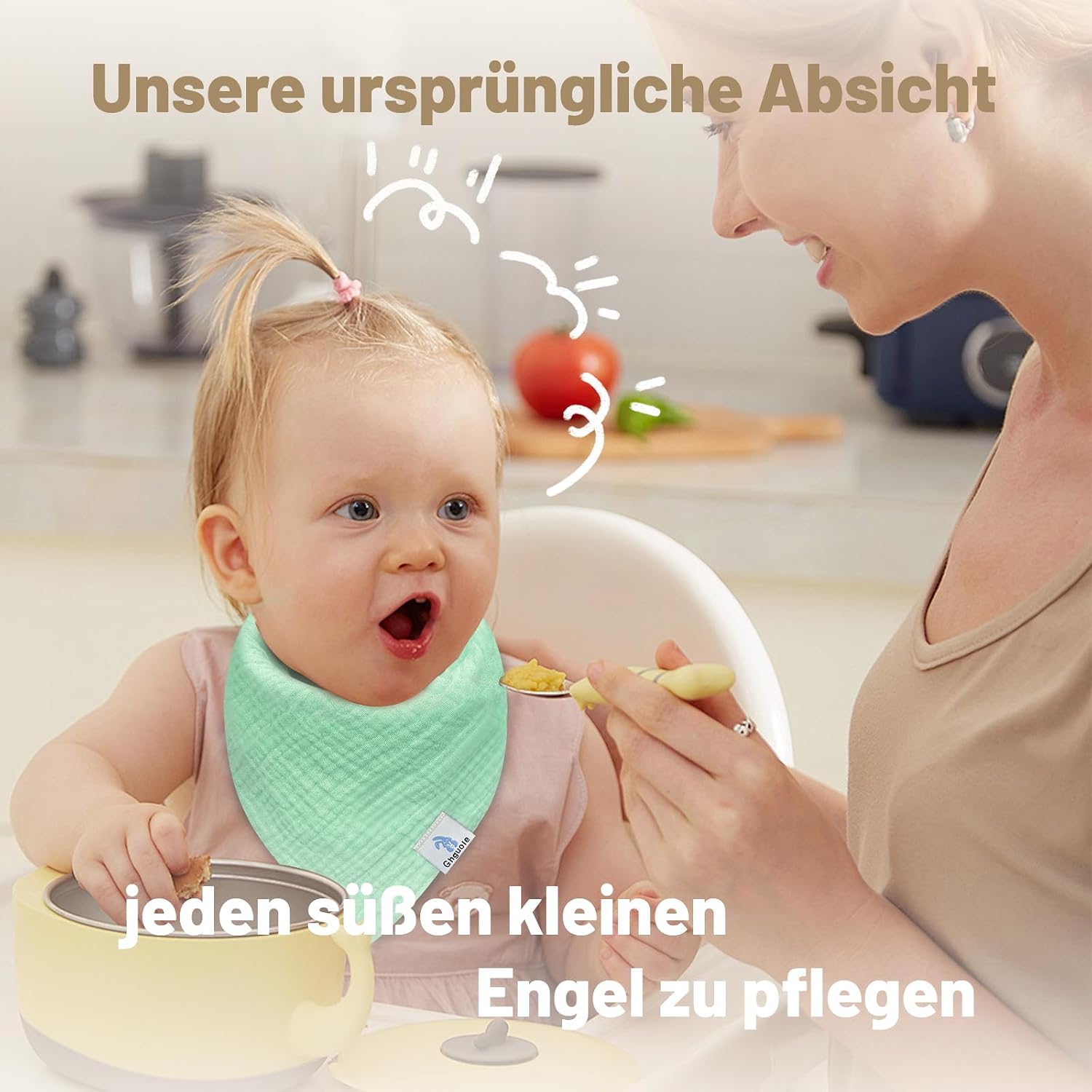 Thumbnail 6 de Ghguole Babylätzchen 12er Pack 👶